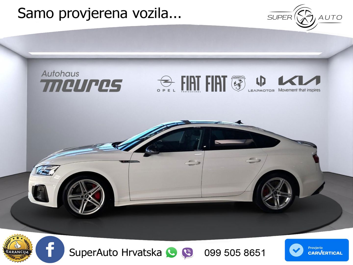 Audi A5 Sportback 45 TFSI (265 KS) quattro S tronic S line