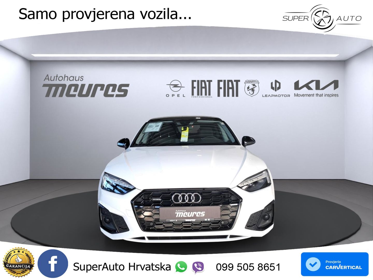 Audi A5 Sportback 45 TFSI (265 KS) quattro S tronic S line