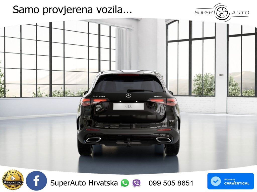 Mercedes GLC 200 (204 KS) 4MATIC 9G-TRONIC AMG ACC+GR SJED+360+PANO