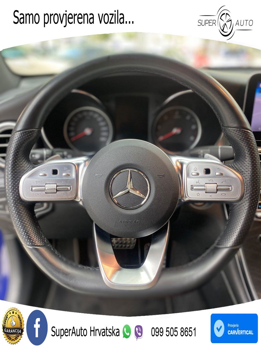Mercedes GLC 300d (245 KS) 4MATIC G-TRONIC AMG ZRAČNI+ACC+GR SJED+KAM