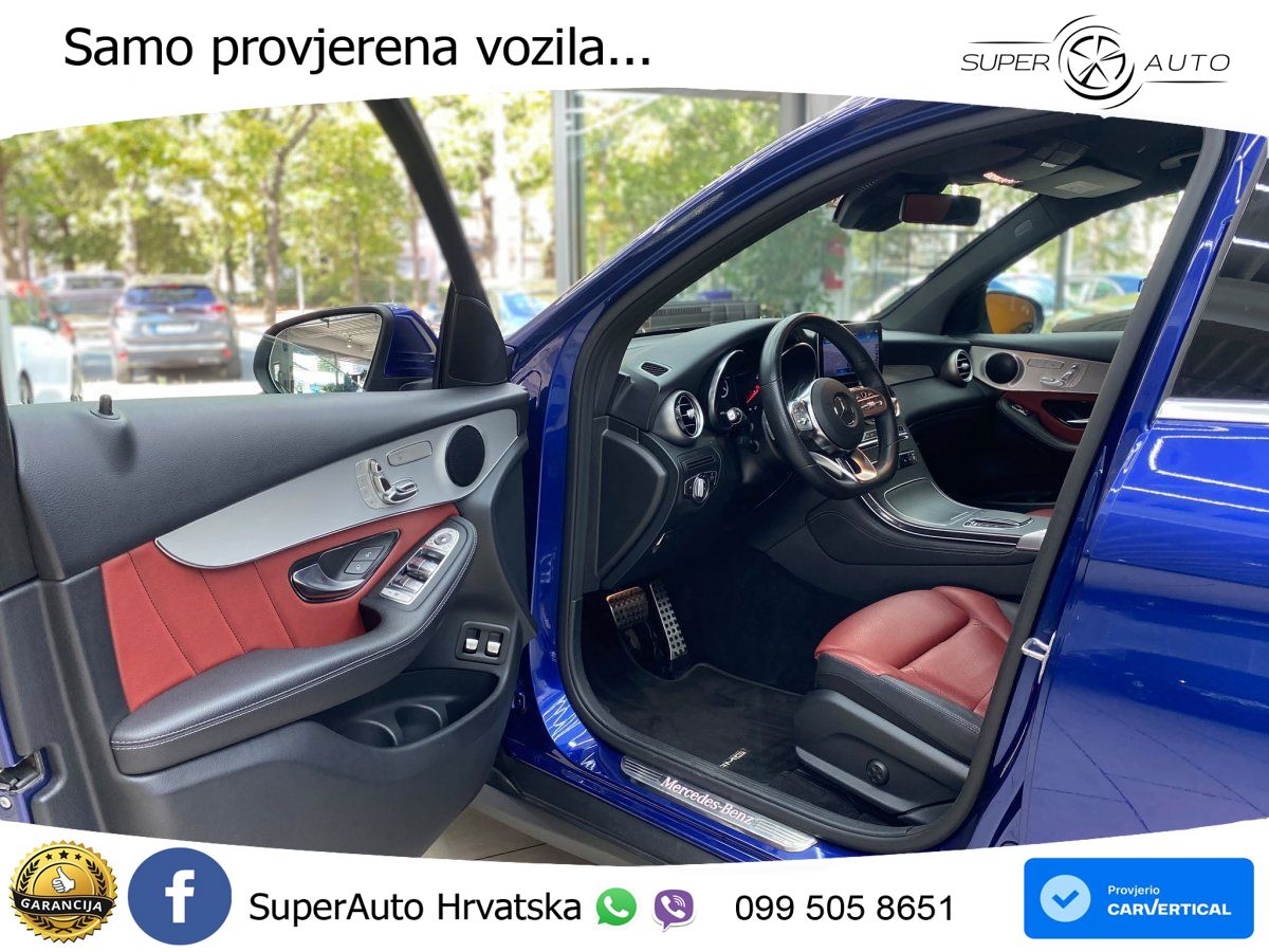 Mercedes GLC 300d (245 KS) 4MATIC G-TRONIC AMG ZRAČNI+ACC+GR SJED+KAM