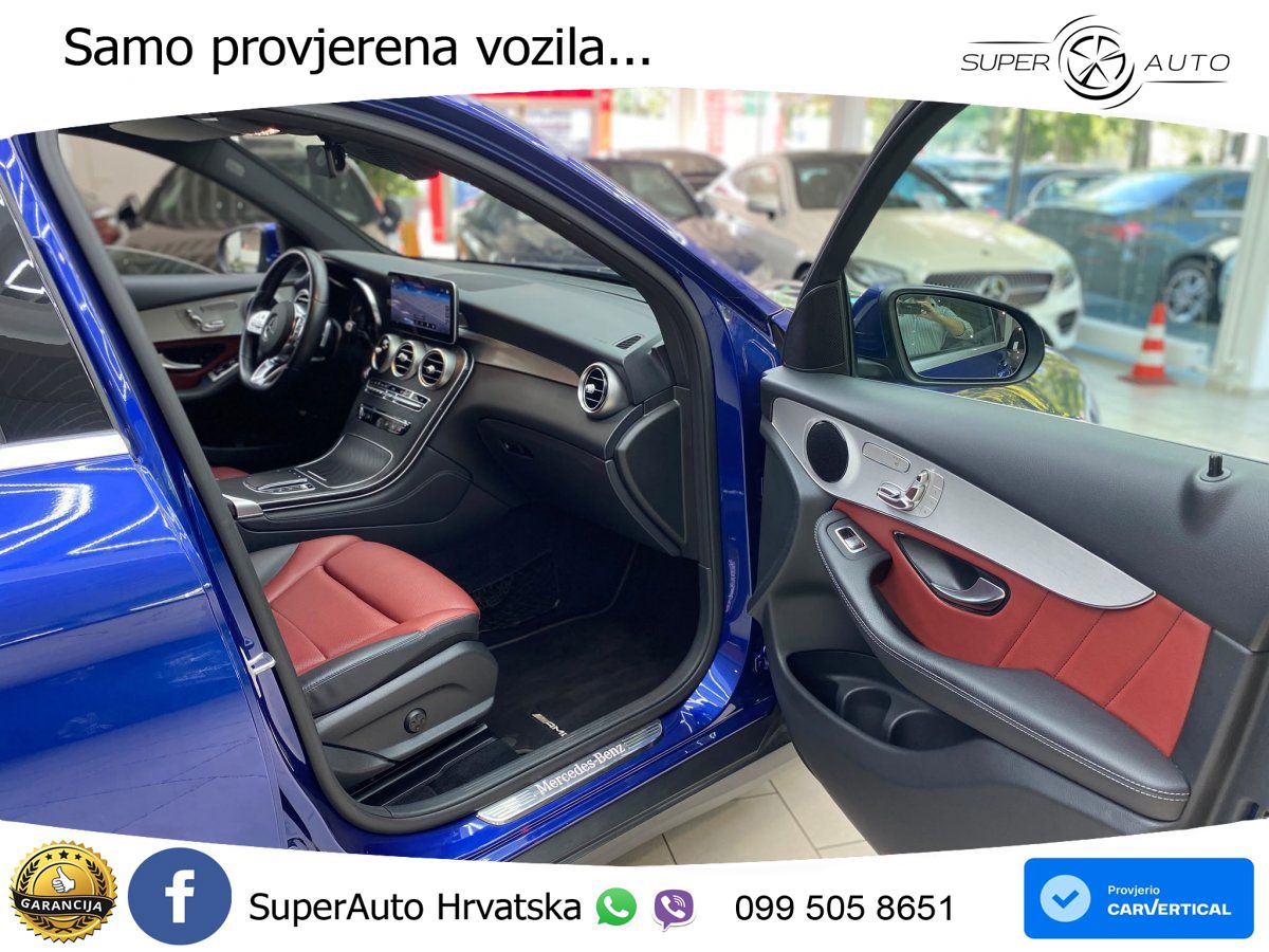Mercedes GLC 300d (245 KS) 4MATIC G-TRONIC AMG ZRAČNI+ACC+GR SJED+KAM
