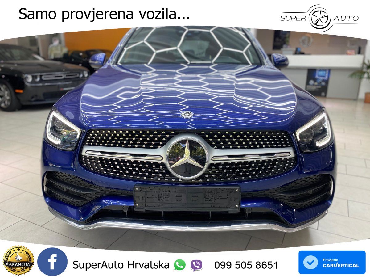 Mercedes GLC 300d (245 KS) 4MATIC G-TRONIC AMG ZRAČNI+ACC+GR SJED+KAM