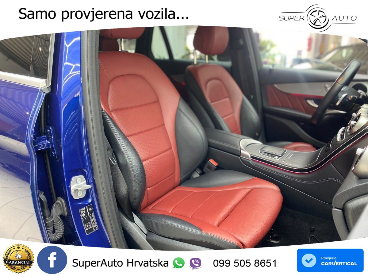 Mercedes GLC 300d (245 KS) 4MATIC G-TRONIC AMG ZRAČNI+ACC+GR SJED+KAM