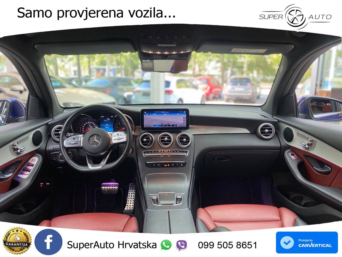 Mercedes GLC 300d (245 KS) 4MATIC G-TRONIC AMG ZRAČNI+ACC+GR SJED+KAM