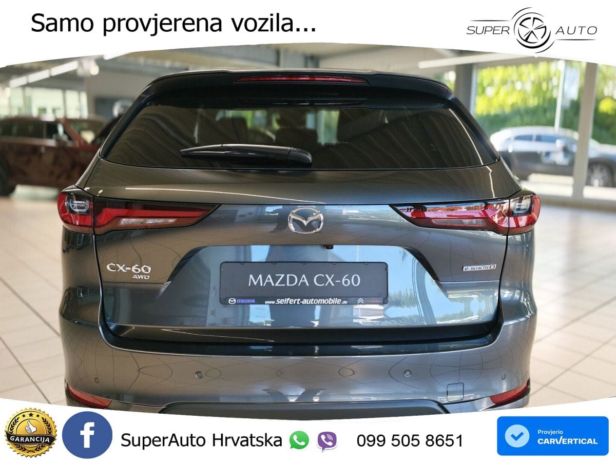 Mazda CX-60 3.3 e-Skyactiv D (254 KS) AWD Automatic MATRIX+GR SJED+KAM