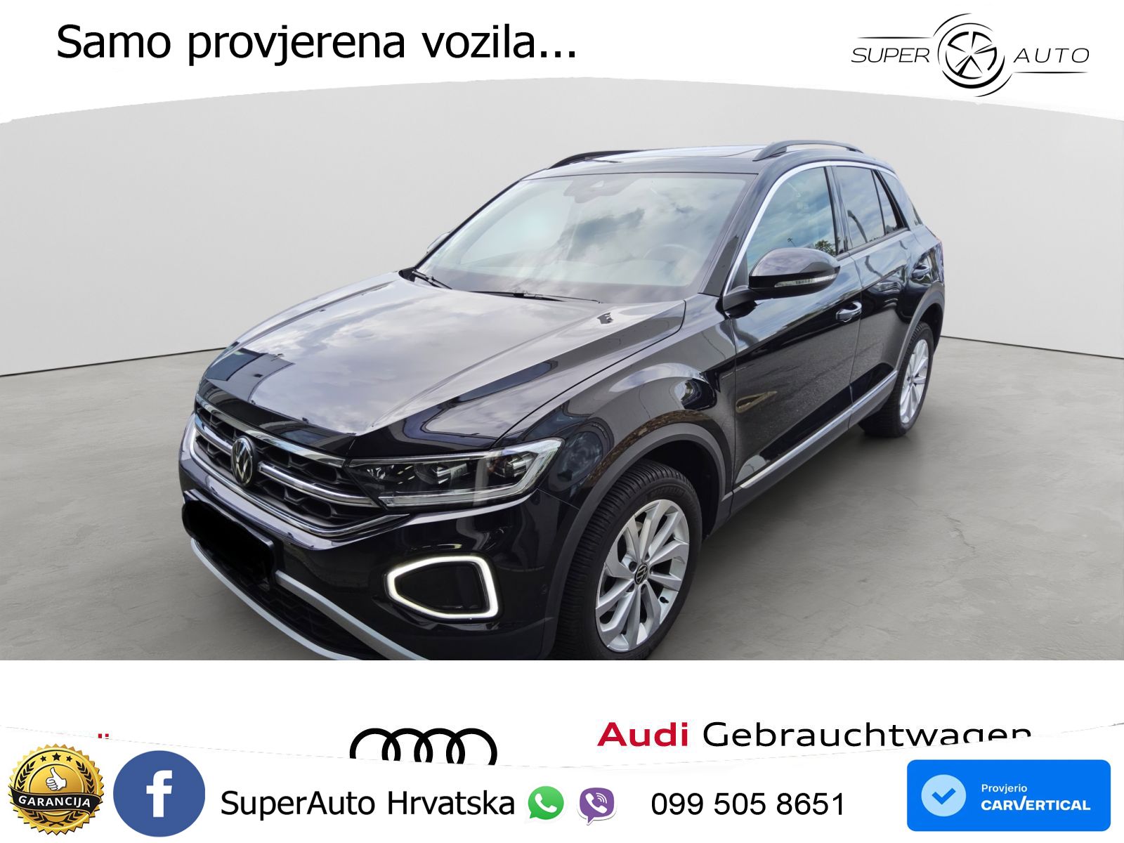 Volkswagen T-Roc 1.5 TSI (150 KS) DSG LED+GR SJED+ACC