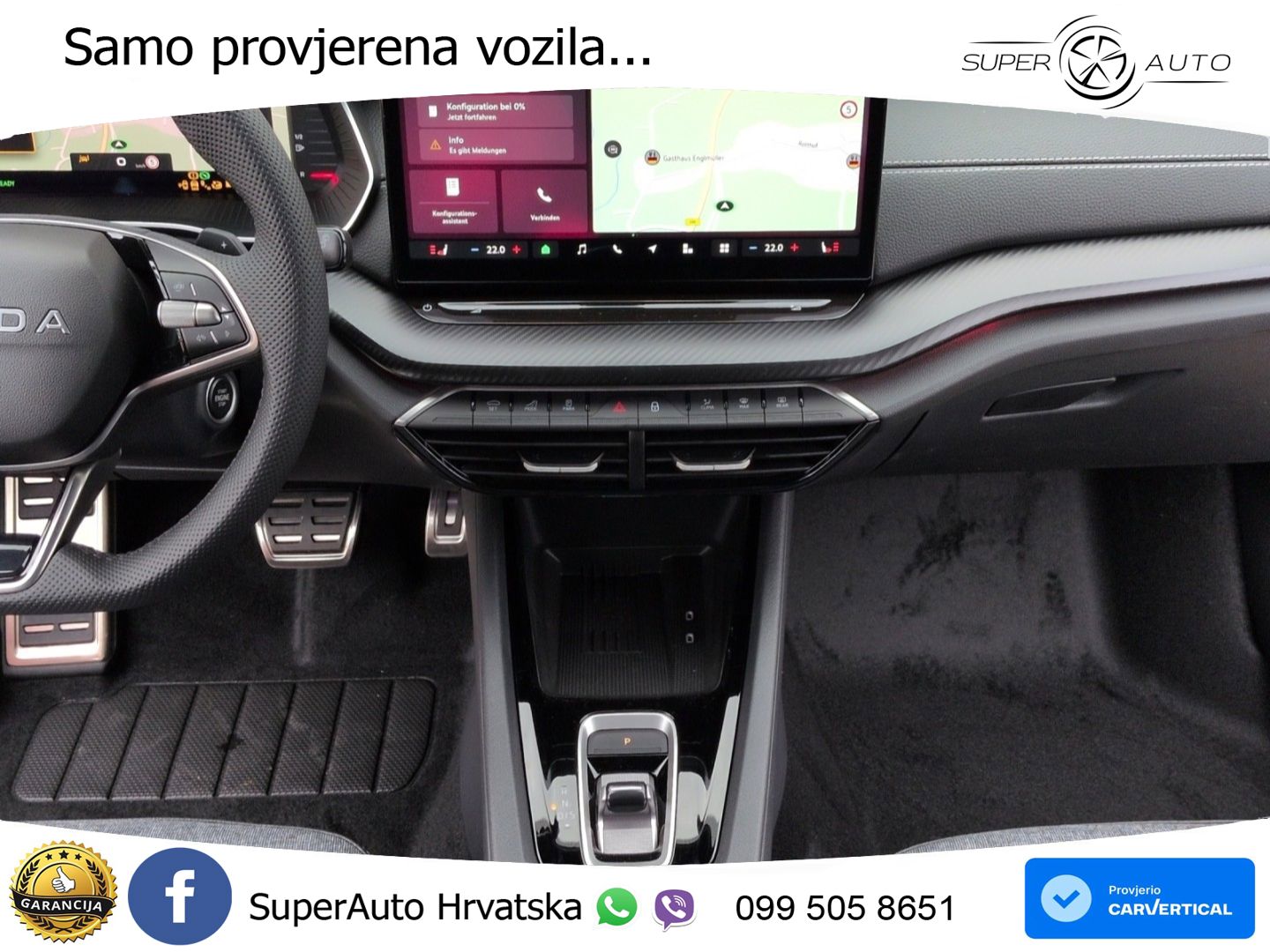 Škoda Octavia Combi 1.5 TSI (150 KS) DSG SportLine MATRIX+GR SJED+KAM