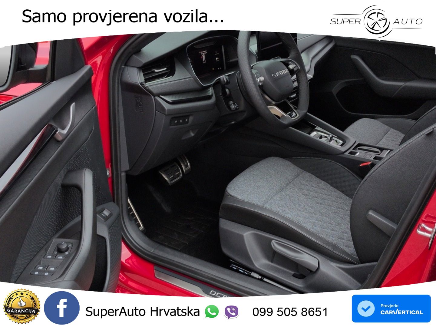 Škoda Octavia Combi 1.5 TSI (150 KS) DSG SportLine MATRIX+GR SJED+KAM