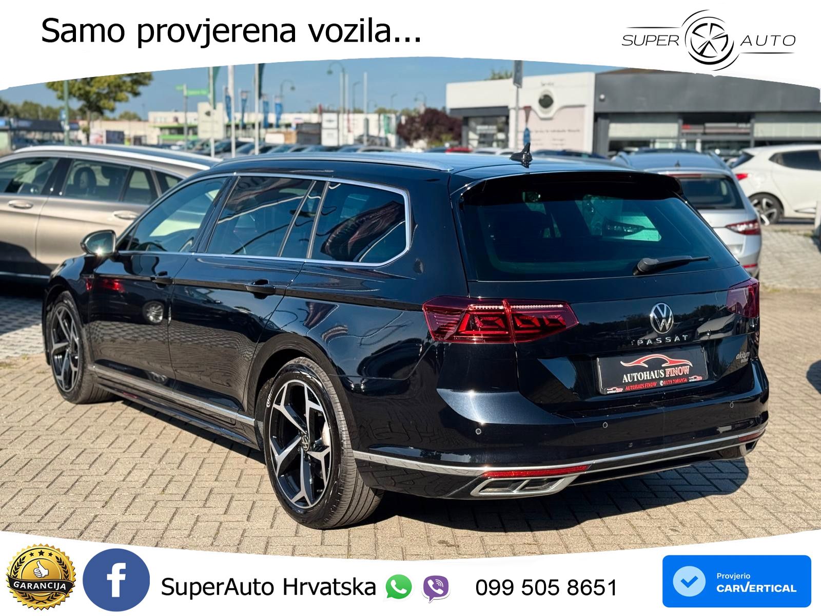 Volkswagen Passat Variant 2.0 TSI (190 KS) DSG R-Line LED+GR SJED+ACC