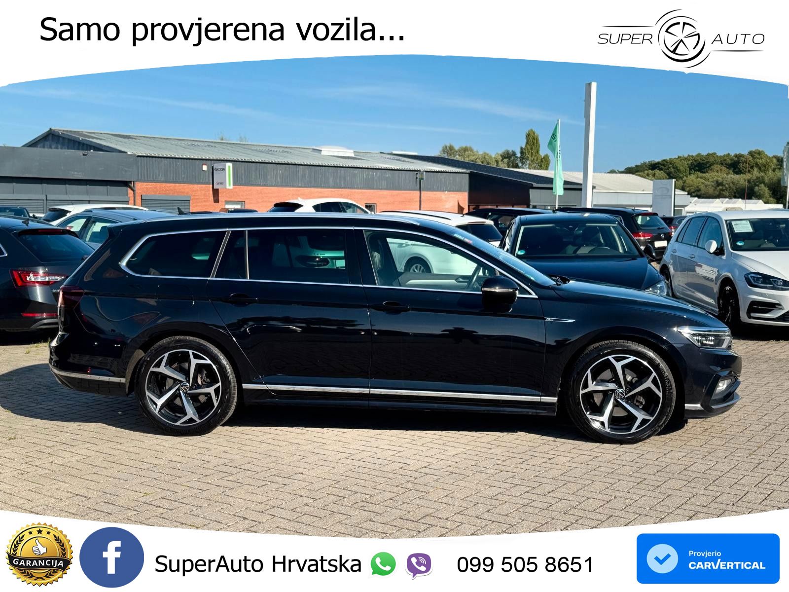Volkswagen Passat Variant 2.0 TSI (190 KS) DSG R-Line LED+GR SJED+ACC