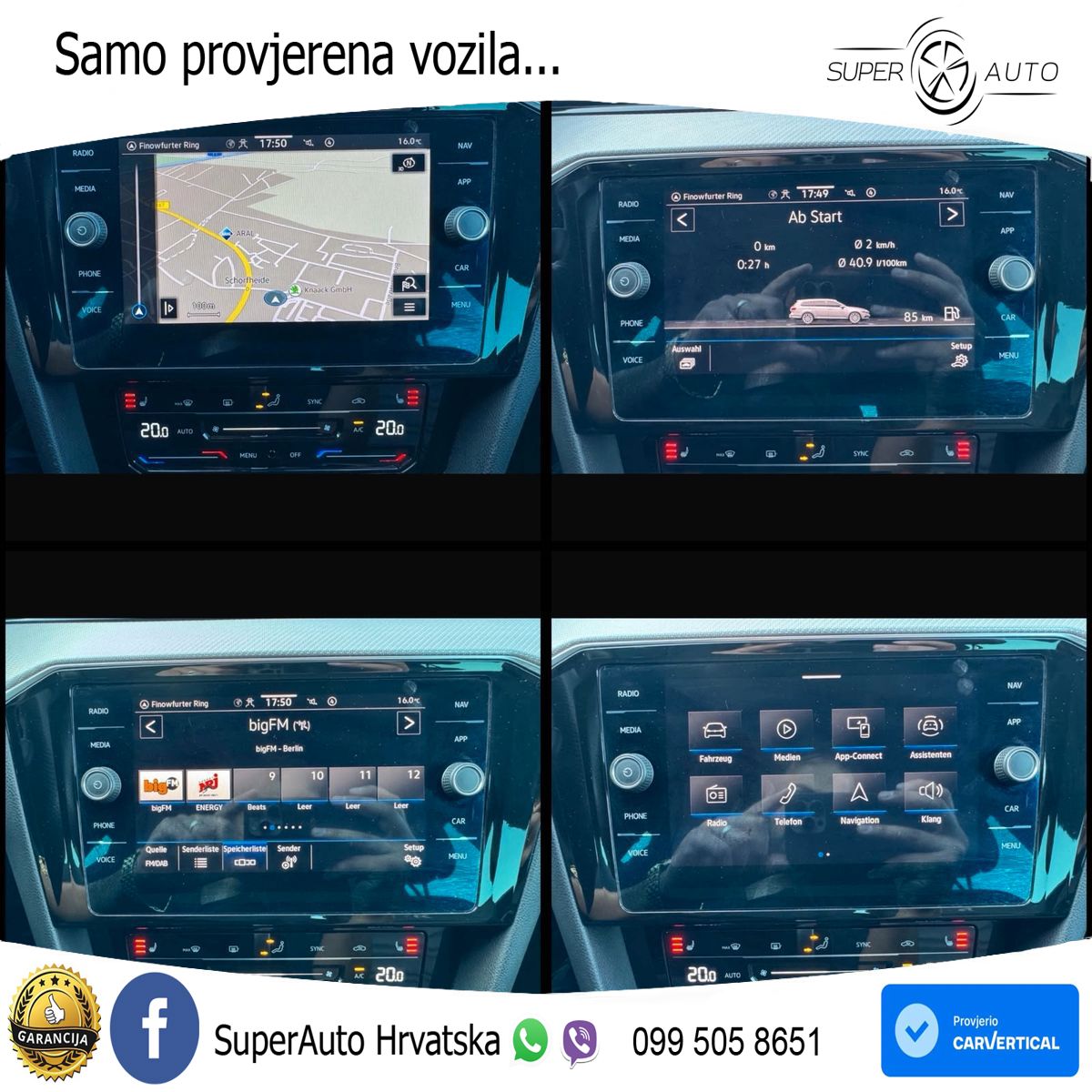 Volkswagen Passat Variant 2.0 TSI (190 KS) DSG R-Line LED+GR SJED+ACC