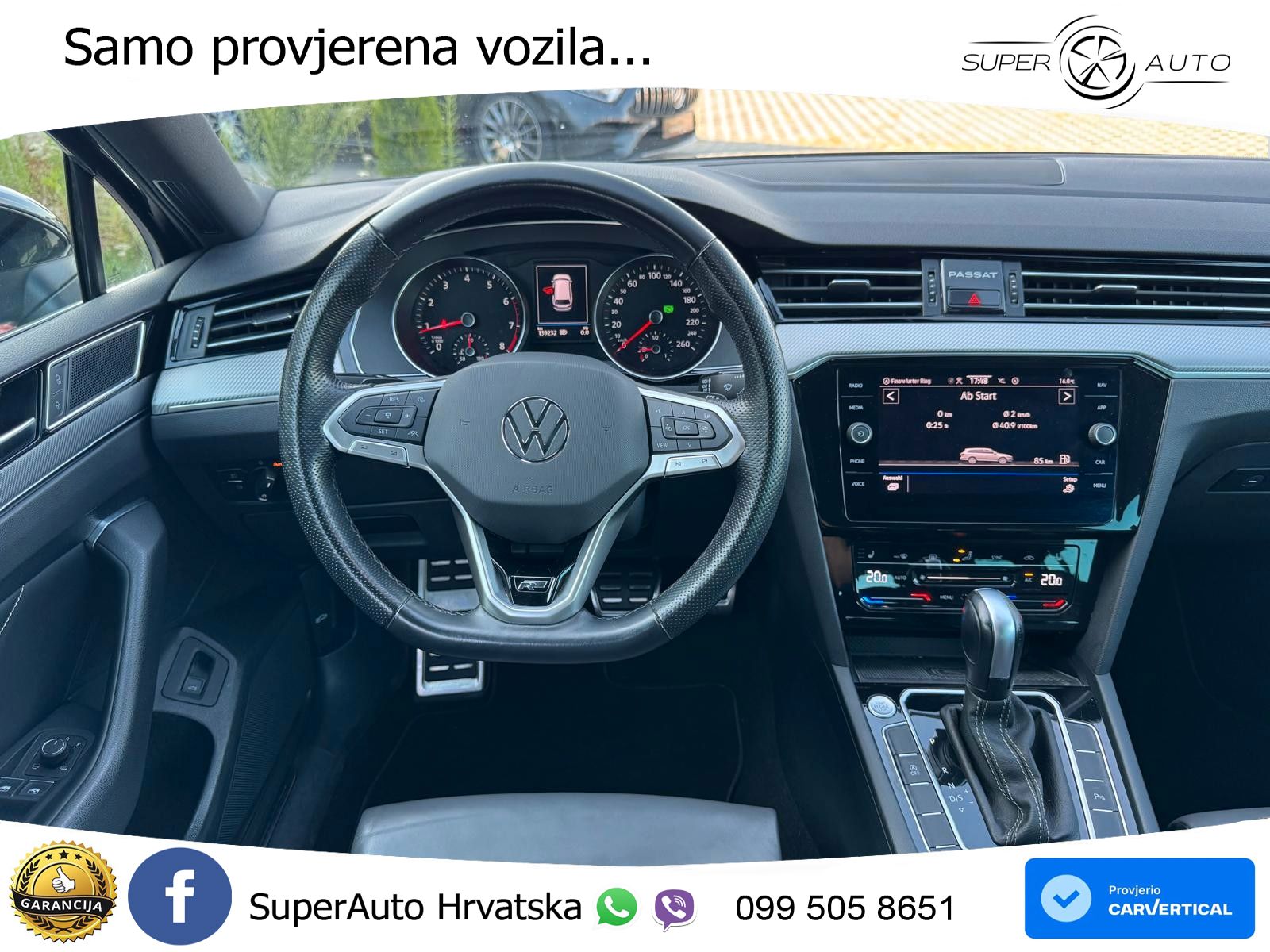 Volkswagen Passat Variant 2.0 TSI (190 KS) DSG R-Line LED+GR SJED+ACC