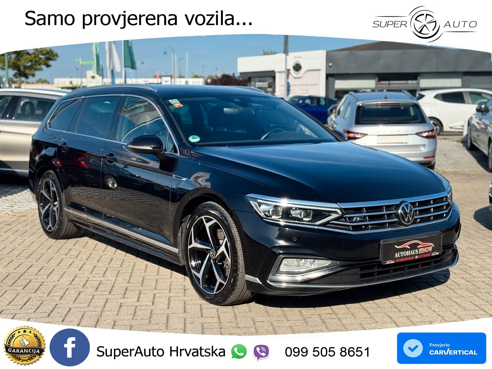 Volkswagen Passat Variant 2.0 TSI (190 KS) DSG R-Line LED+GR SJED+ACC