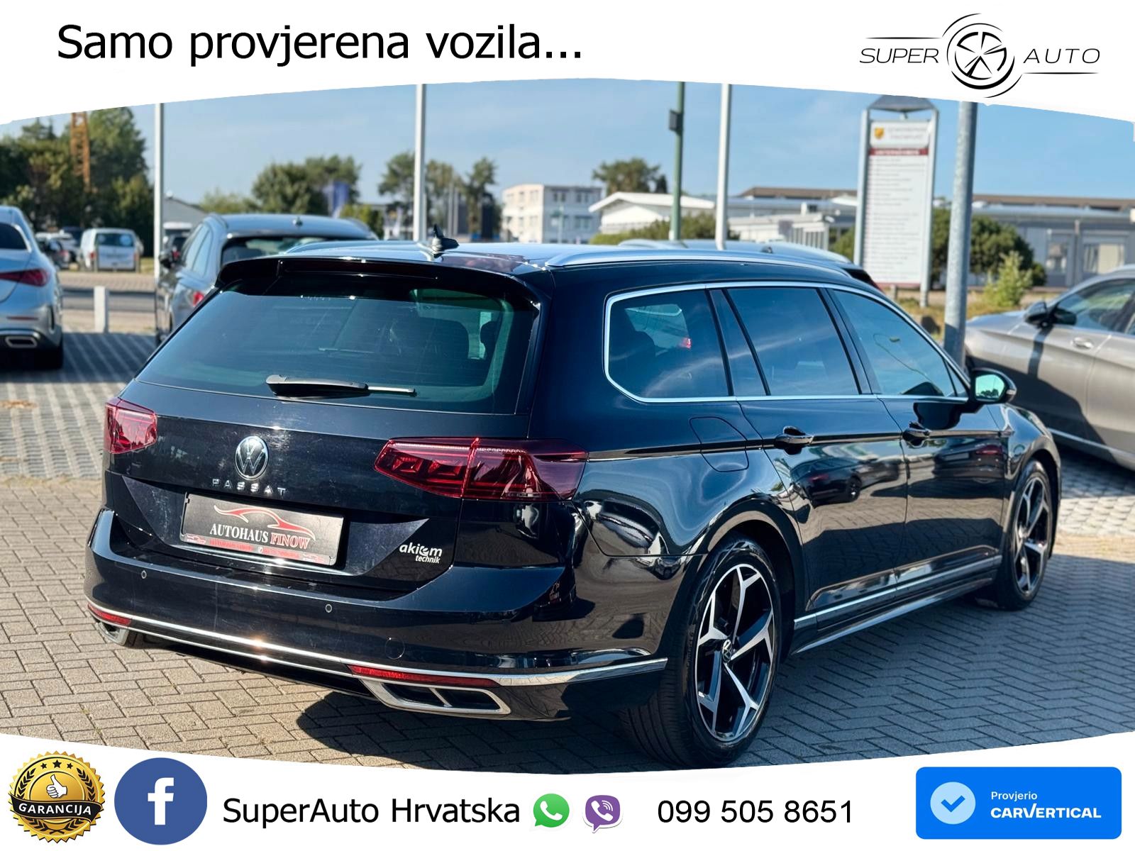 Volkswagen Passat Variant 2.0 TSI (190 KS) DSG R-Line LED+GR SJED+ACC