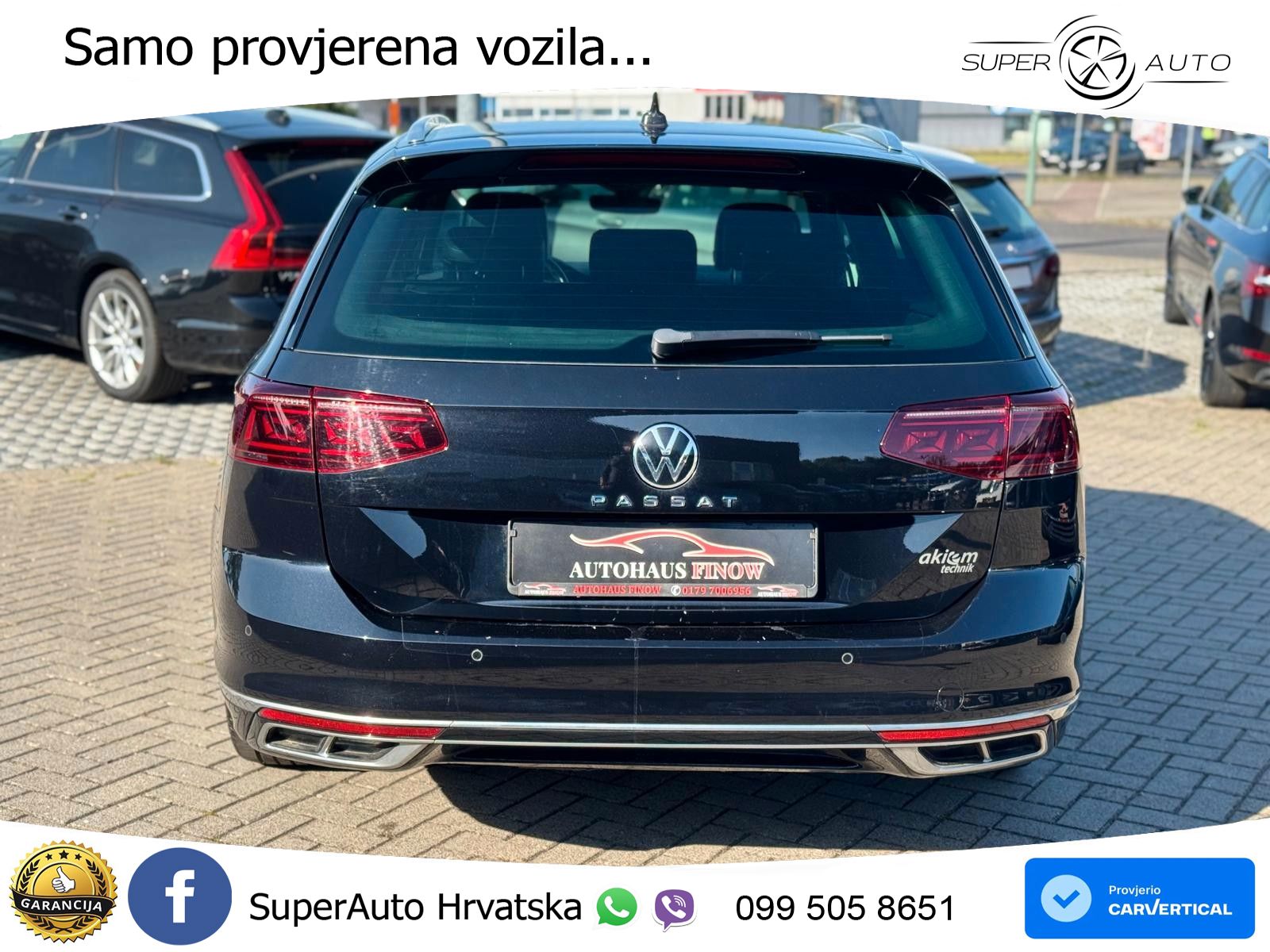 Volkswagen Passat Variant 2.0 TSI (190 KS) DSG R-Line LED+GR SJED+ACC