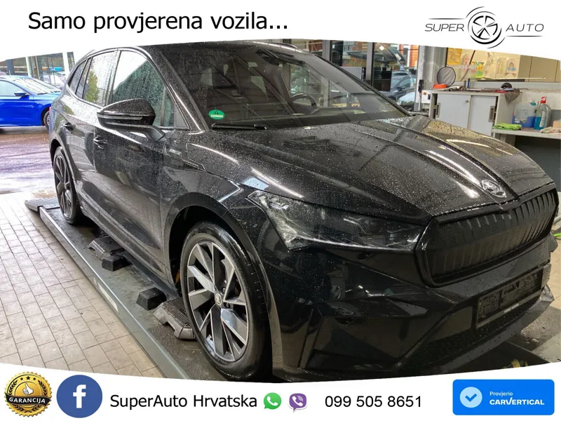 Škoda Enyaq iV 80 82 kWh (204 KS) SportLine LED+GR SJED+ACC
