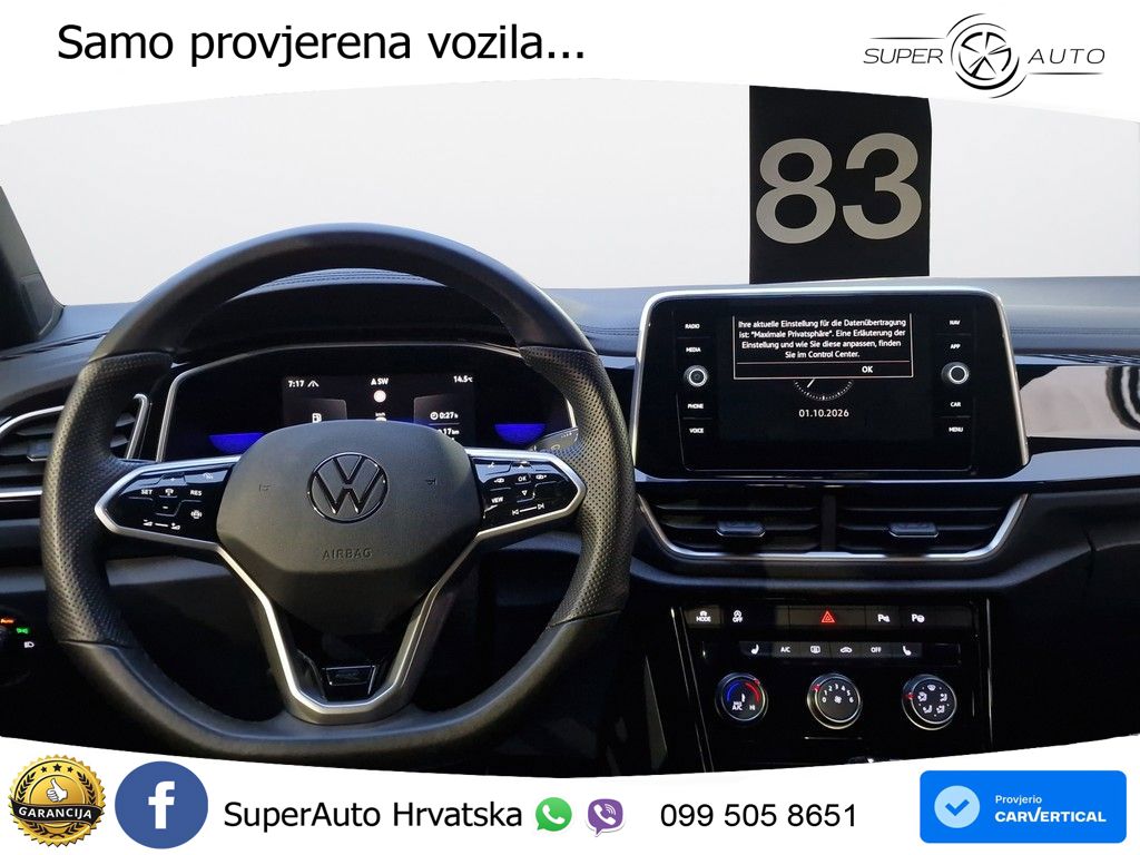 Volkswagen T-Roc 1.5 TSI (150 KS) DSG LED+GR SJED+ACC