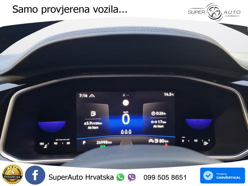 Volkswagen T-Roc 1.5 TSI (150 KS) DSG LED+GR SJED+ACC