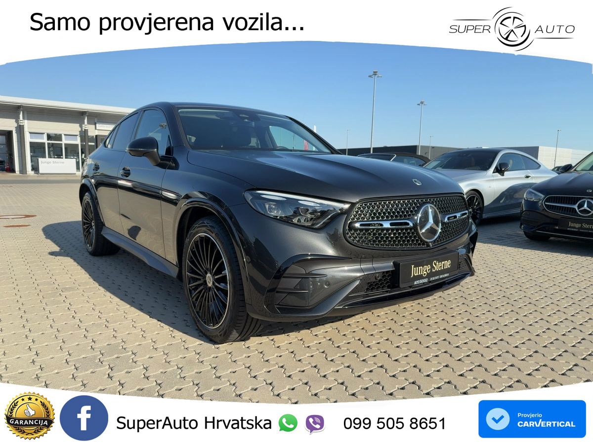 Mercedes GLC Coupe 450d (367 KS) 4MATIC 9G-TRONIC AMG ACC+GR SJED+360+PANO