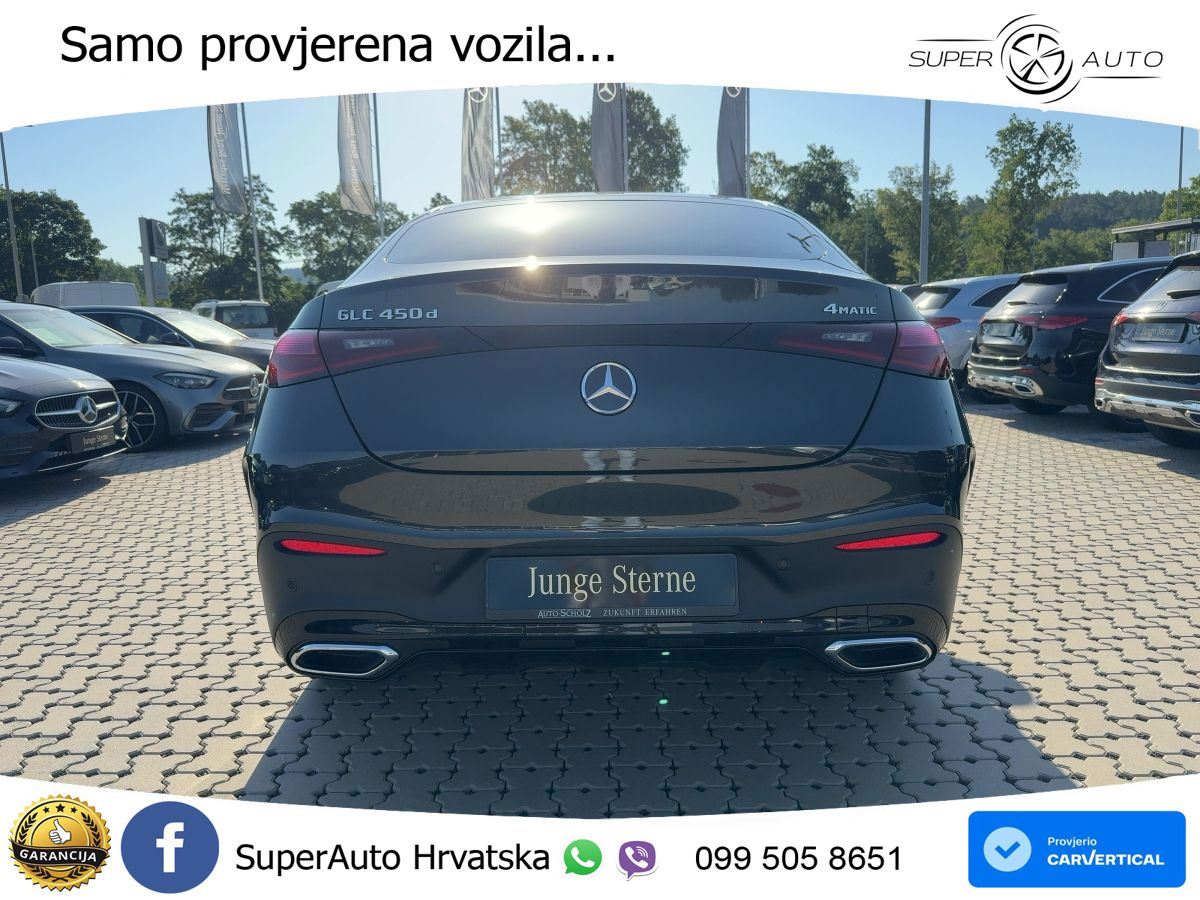 Mercedes GLC Coupe 450d (367 KS) 4MATIC 9G-TRONIC AMG ACC+GR SJED+360+PANO
