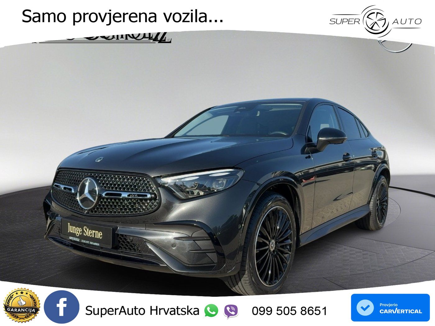 Mercedes GLC Coupe 450d (367 KS) 4MATIC 9G-TRONIC AMG ACC+GR SJED+360+PANO