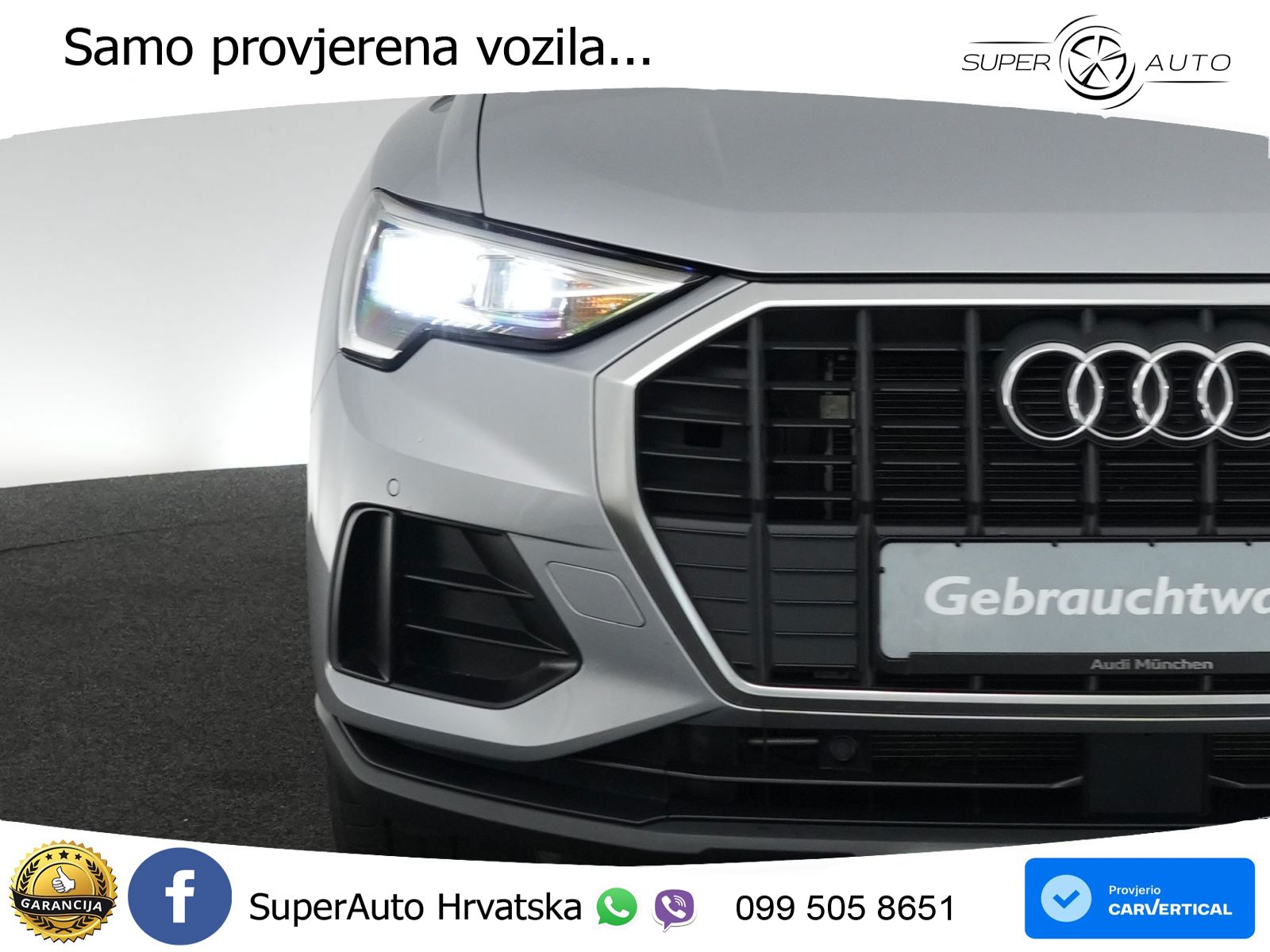 Audi Q3 45 TFSIe (245 KS) S tronic LED+GR SJED+ACC