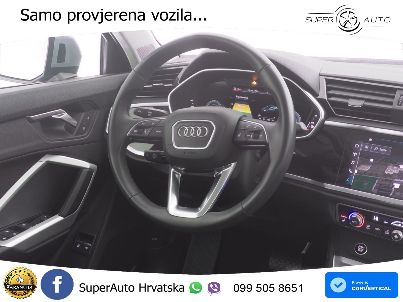 Audi Q3 45 TFSIe (245 KS) S tronic LED+GR SJED+ACC