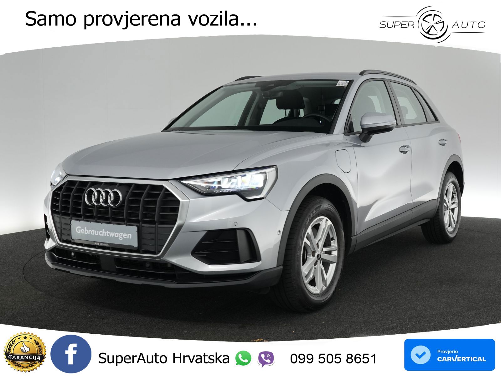 Audi Q3 45 TFSIe (245 KS) S tronic LED+GR SJED+ACC