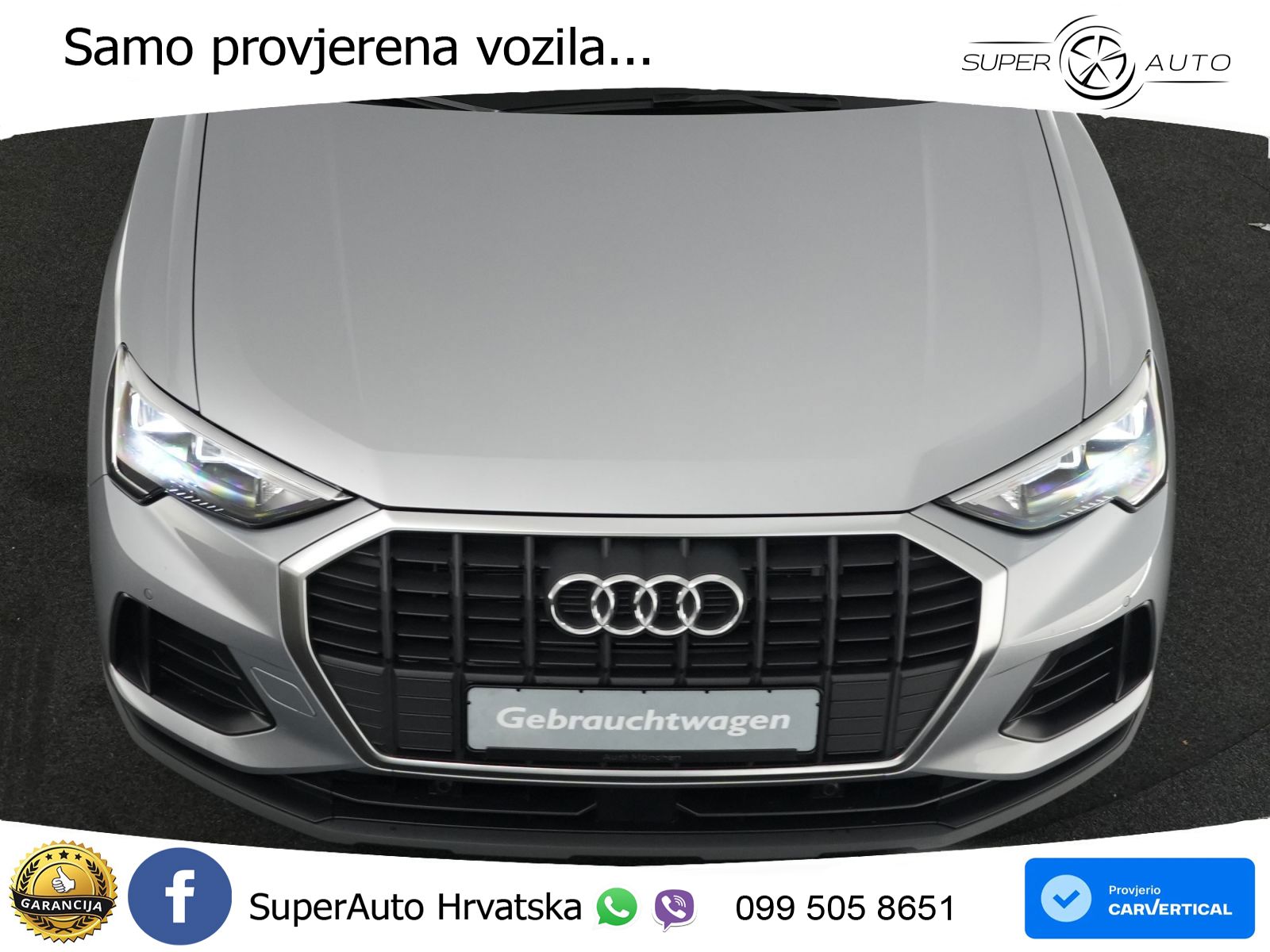 Audi Q3 45 TFSIe (245 KS) S tronic LED+GR SJED+ACC