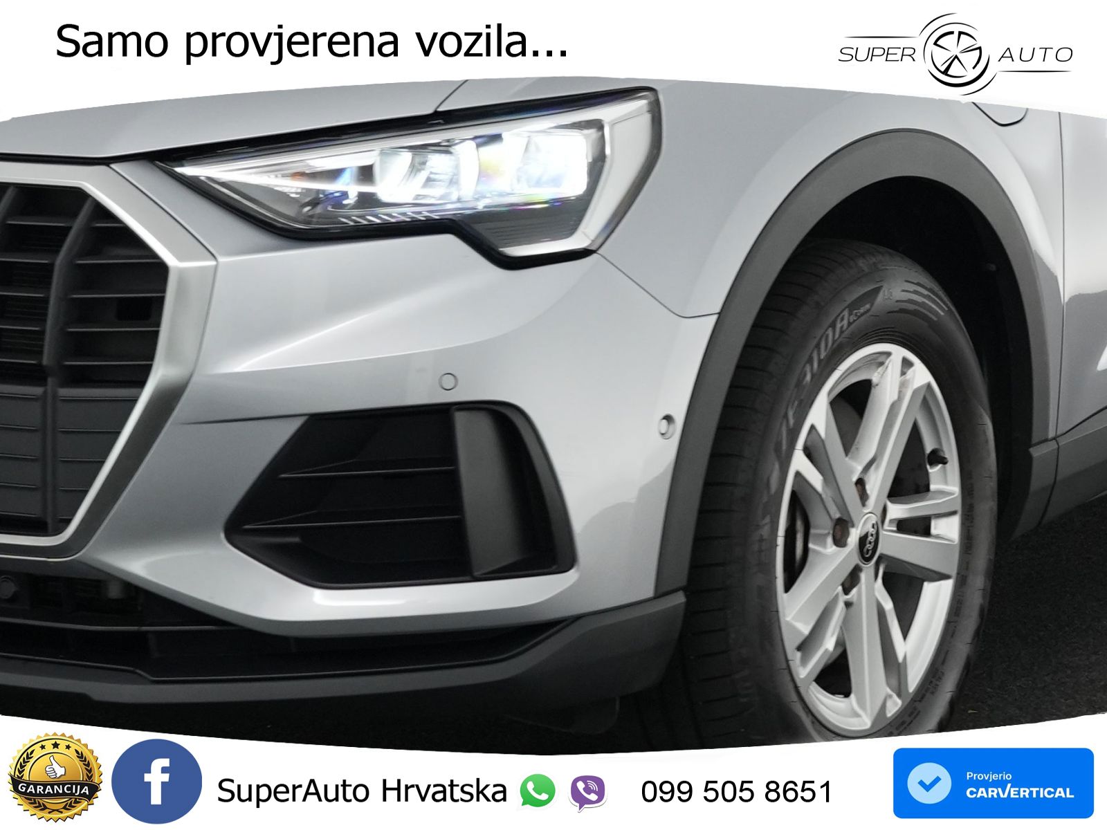 Audi Q3 45 TFSIe (245 KS) S tronic LED+GR SJED+ACC