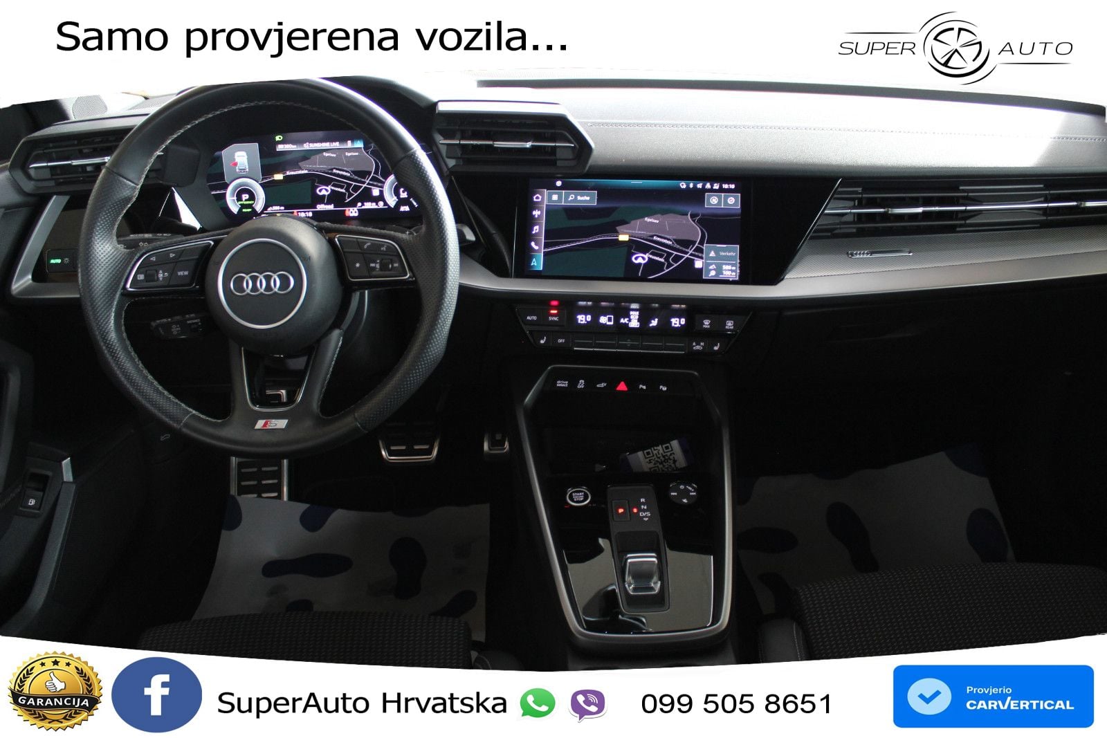 Audi A3 40 TFSIe (204 KS) S tronic S line LED+GR SJED+ACC