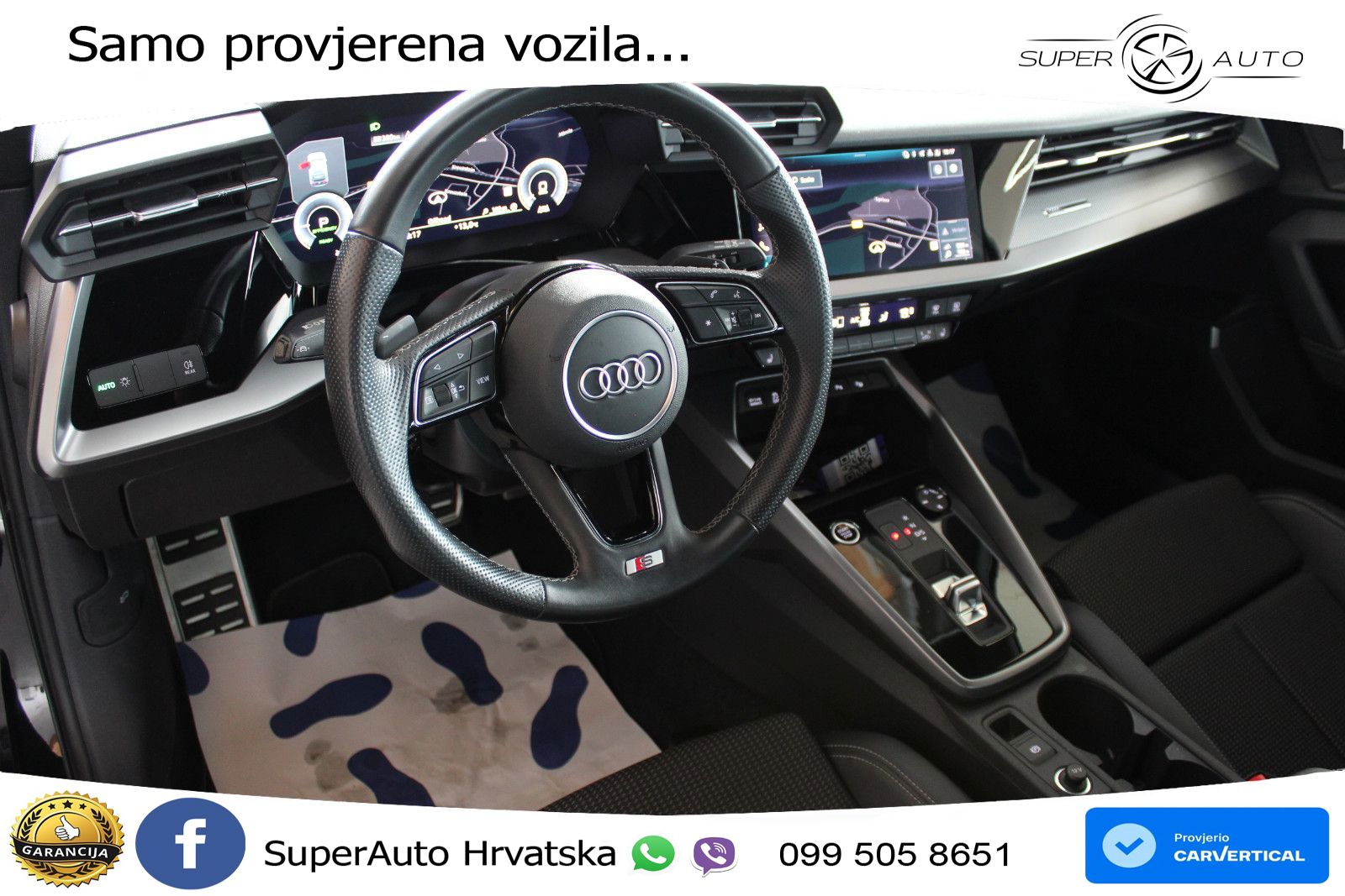 Audi A3 40 TFSIe (204 KS) S tronic S line LED+GR SJED+ACC