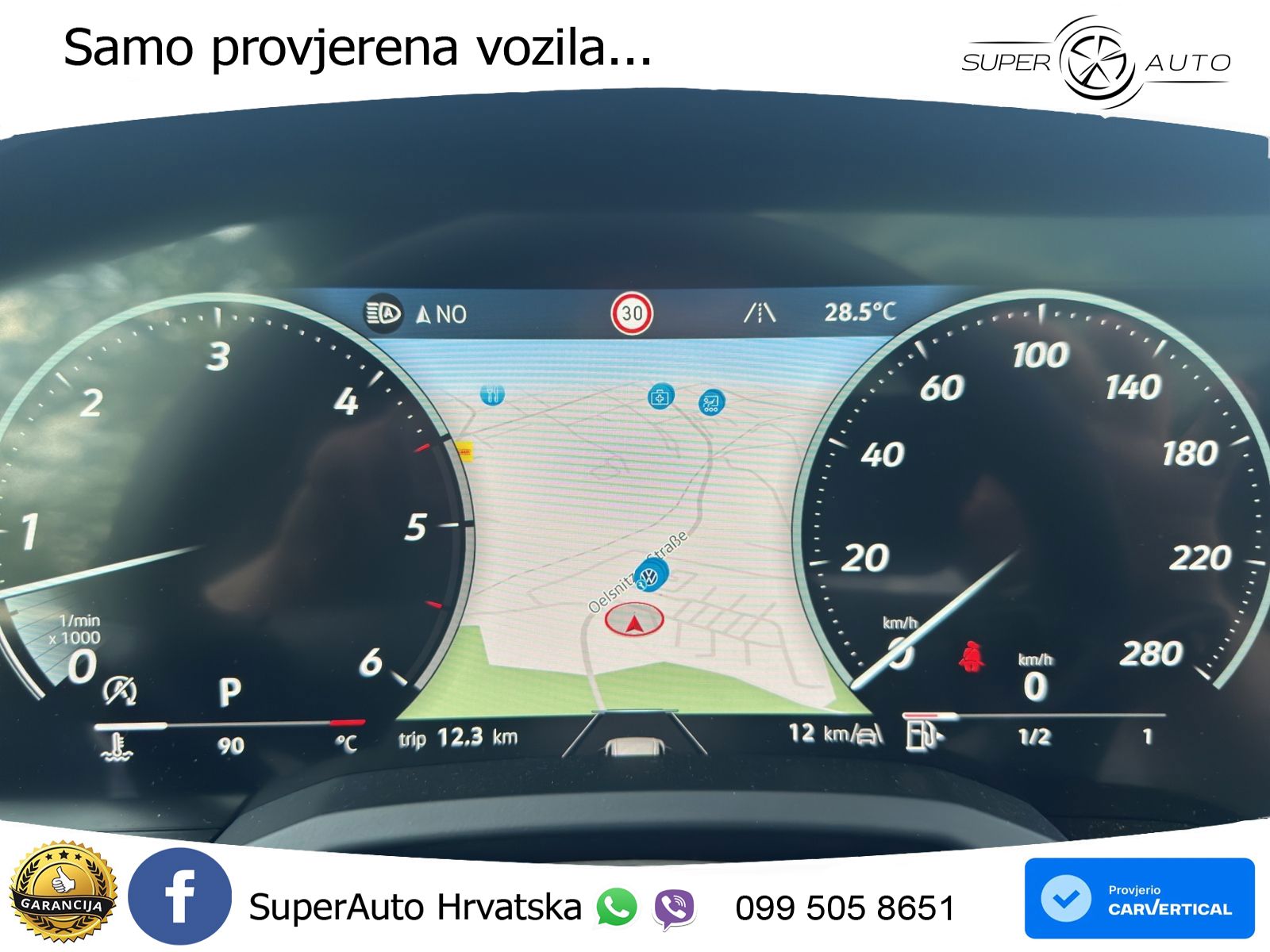 Volkswagen Touareg 3.0 V6 TDI (286 KS) 4MOTION Tiptronic ZRAČNI+ACC+GR SJED+KAM+PANO