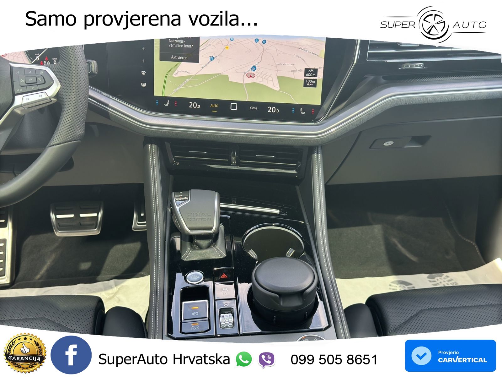Volkswagen Touareg 3.0 V6 TDI (286 KS) 4MOTION Tiptronic ZRAČNI+ACC+GR SJED+KAM+PANO