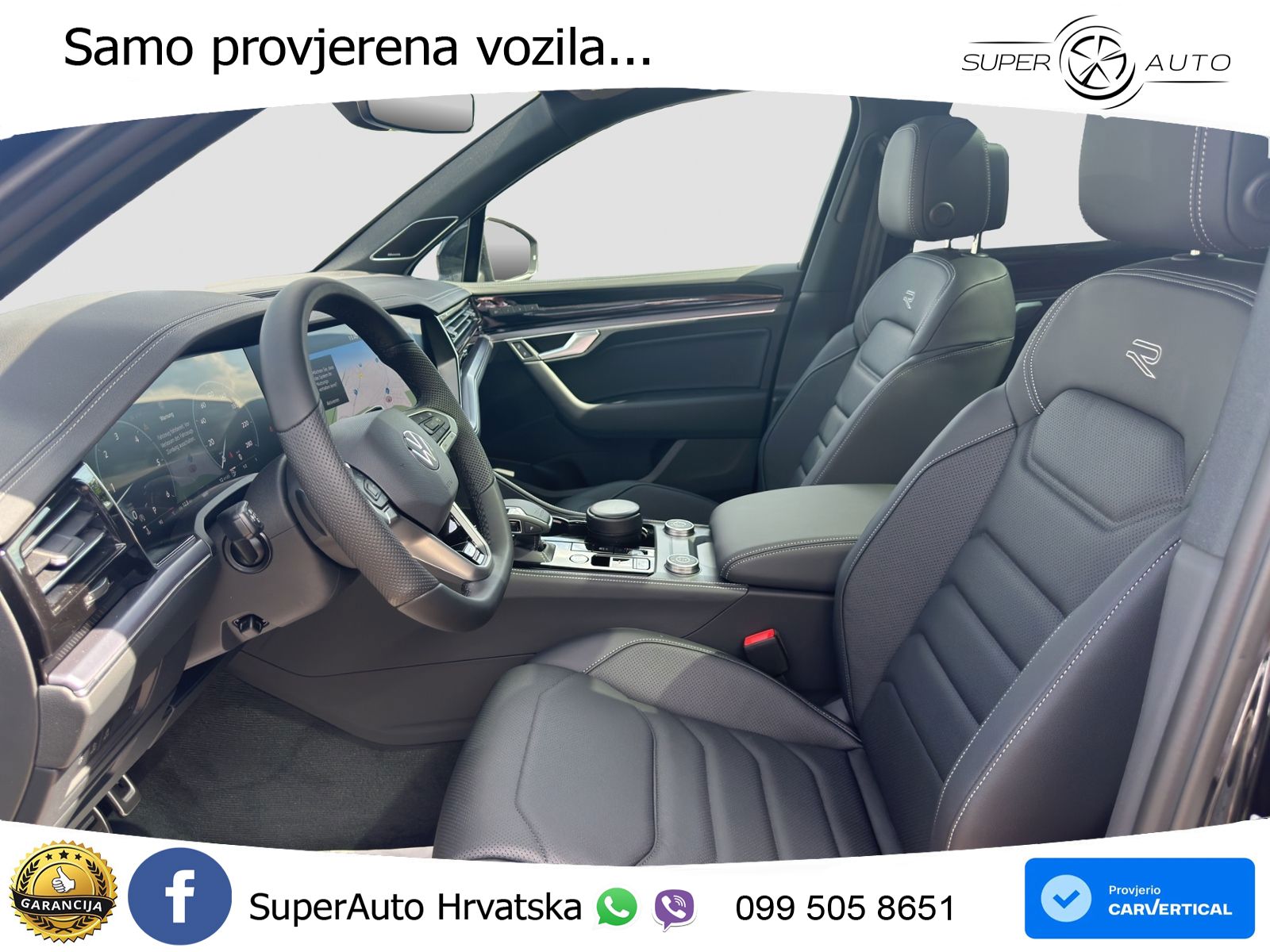 Volkswagen Touareg 3.0 V6 TDI (286 KS) 4MOTION Tiptronic ZRAČNI+ACC+GR SJED+KAM+PANO