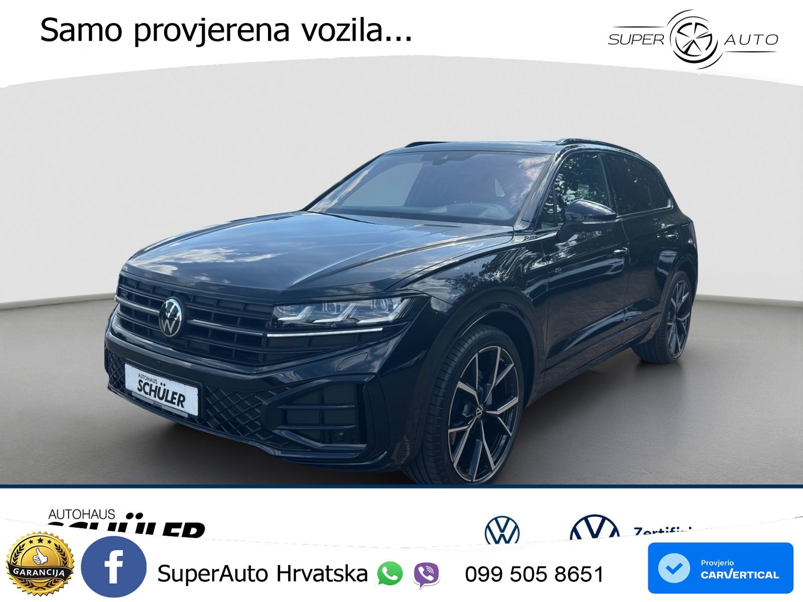 Volkswagen Touareg 3.0 V6 TDI (286 KS) 4MOTION Tiptronic ZRAČNI+ACC+GR SJED+KAM+PANO