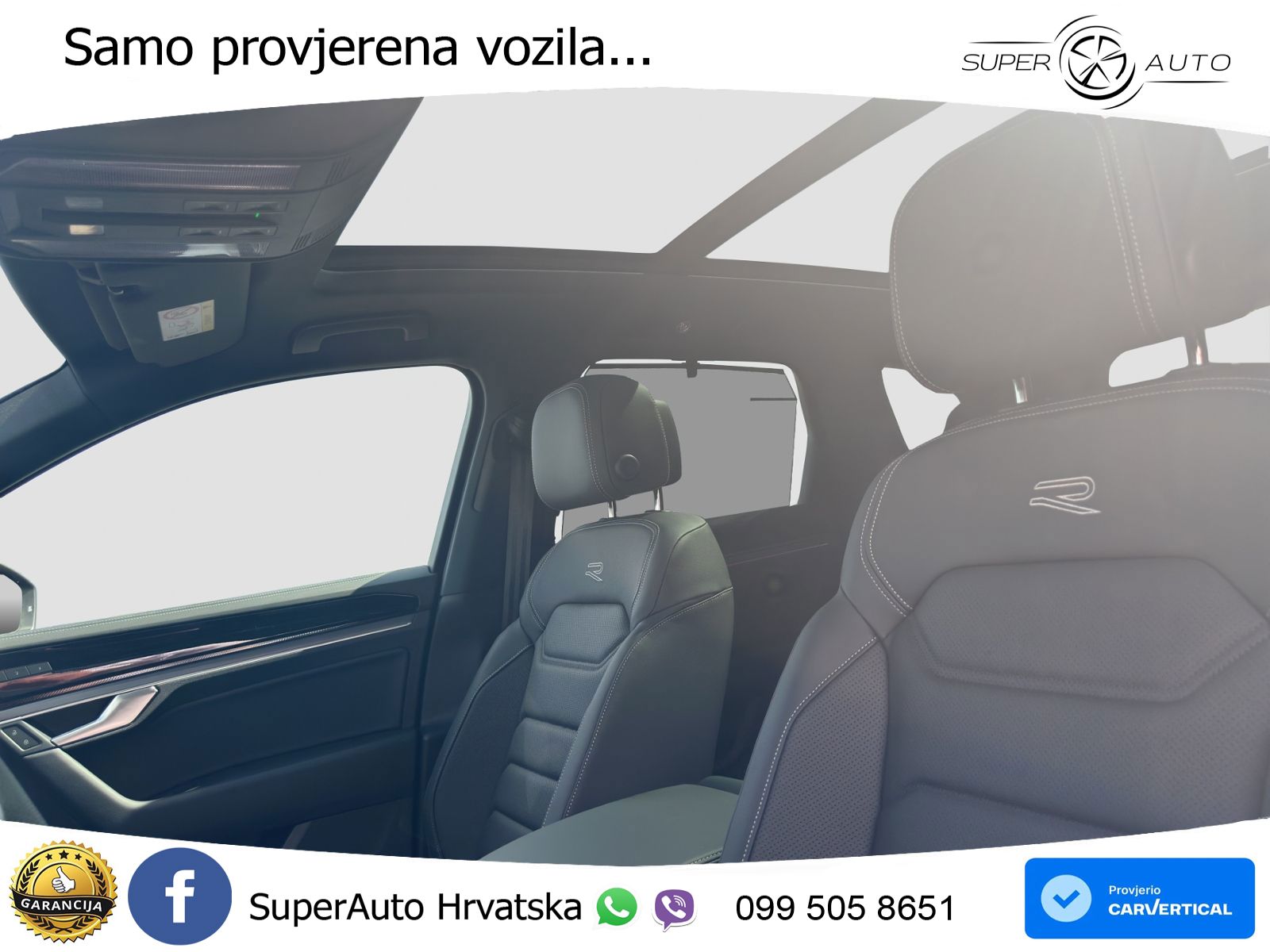 Volkswagen Touareg 3.0 V6 TDI (286 KS) 4MOTION Tiptronic ZRAČNI+ACC+GR SJED+KAM+PANO