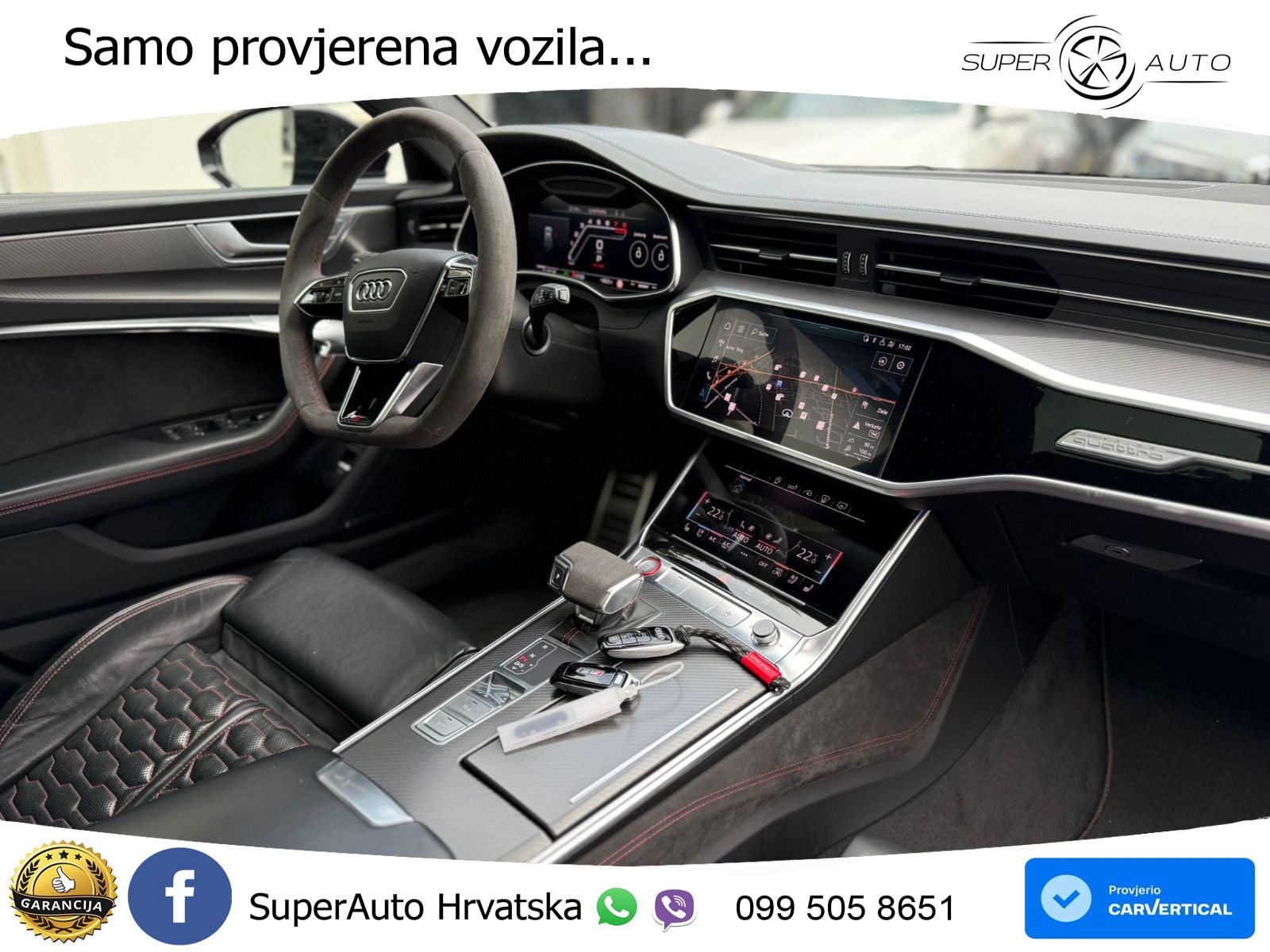 Audi RS6 Avant 4.0 TFSI V8 (600 KS) quattro Tiptronic LED+GR SJED+ACC