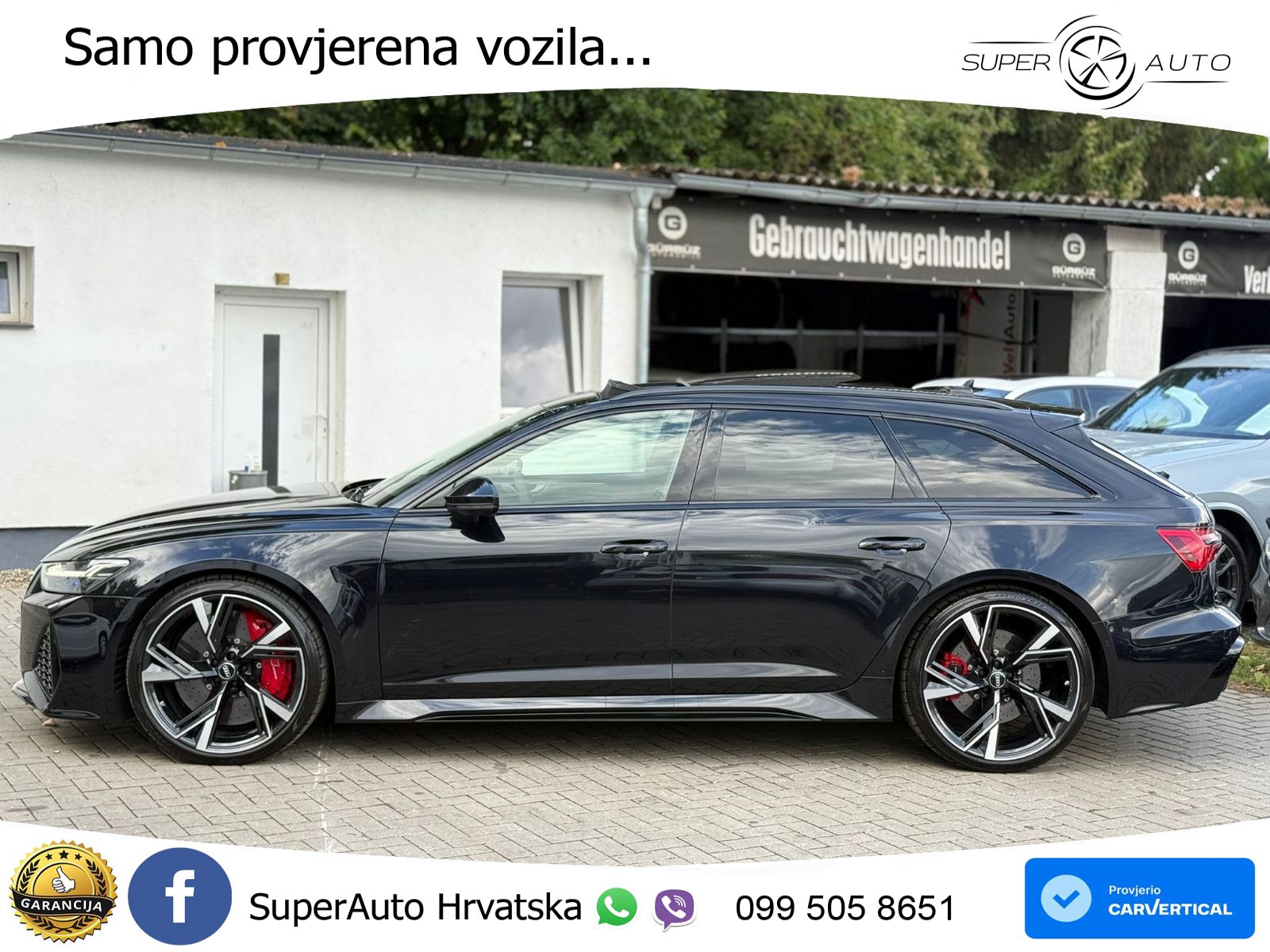 Audi RS6 Avant 4.0 TFSI V8 (600 KS) quattro Tiptronic LED+GR SJED+ACC