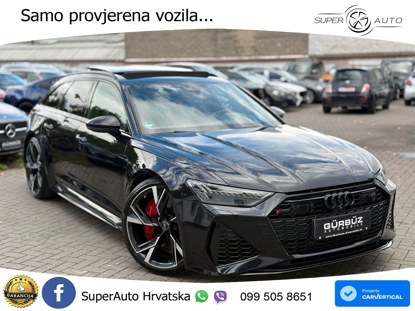 Audi RS6 Avant 4.0 TFSI V8 (600 KS) quattro Tiptronic LED+GR SJED+ACC