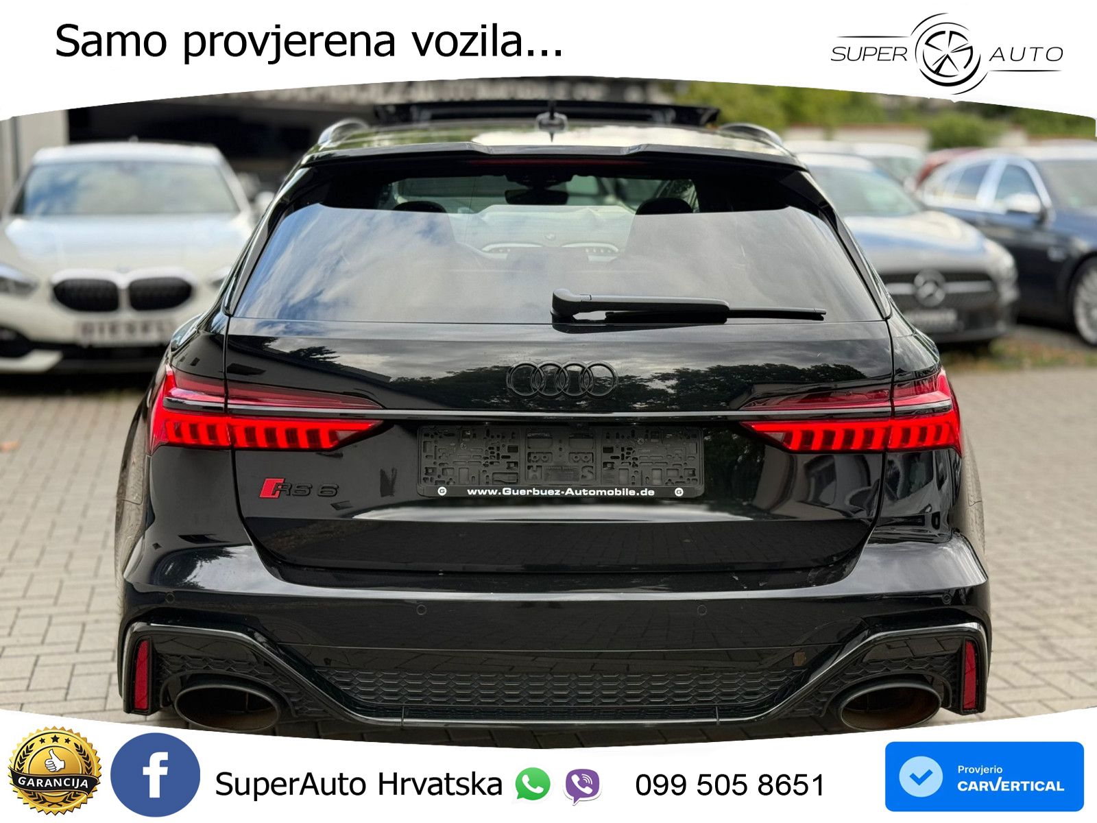Audi RS6 Avant 4.0 TFSI V8 (600 KS) quattro Tiptronic LED+GR SJED+ACC