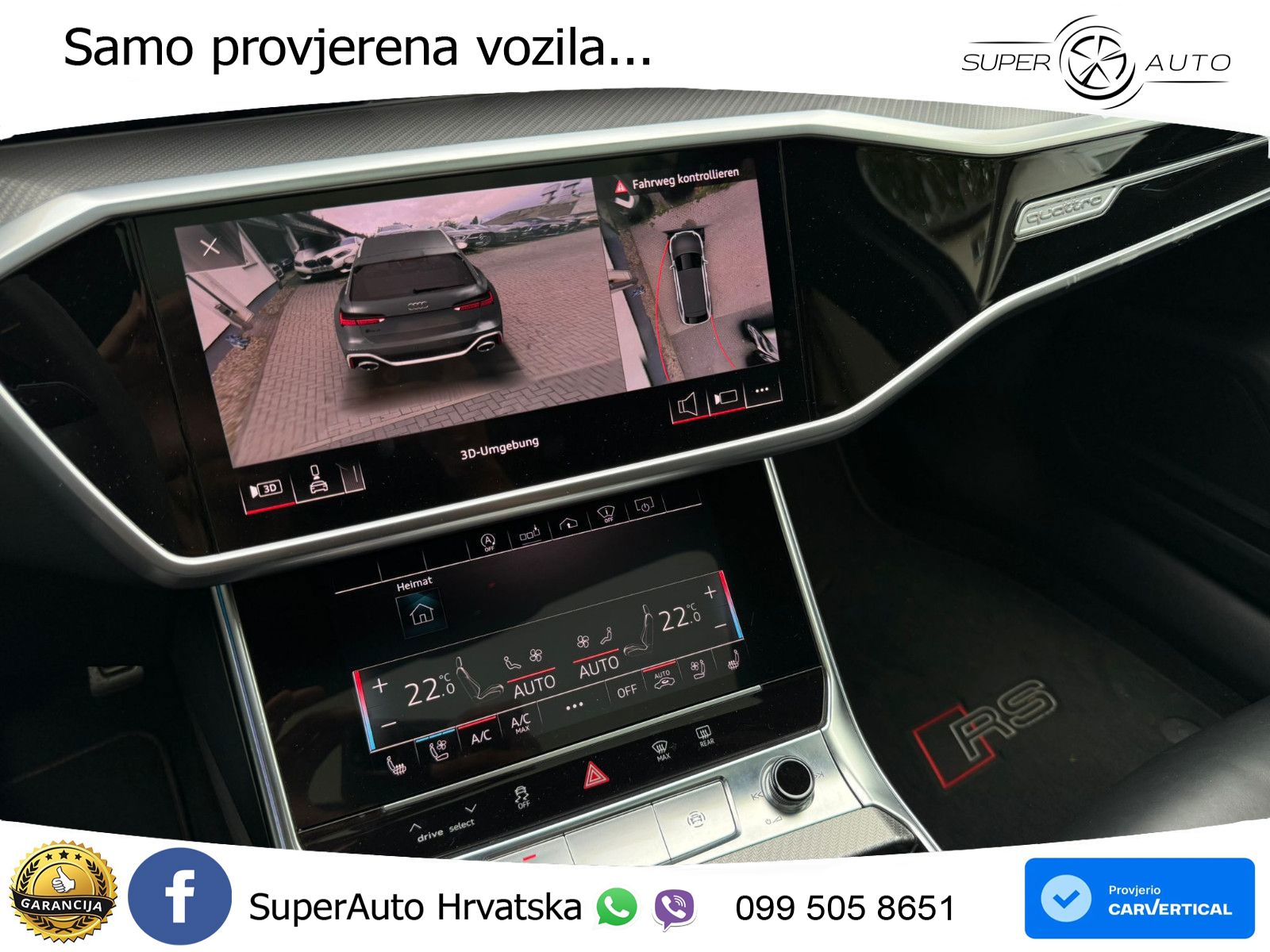 Audi RS6 Avant 4.0 TFSI V8 (600 KS) quattro Tiptronic LED+GR SJED+ACC