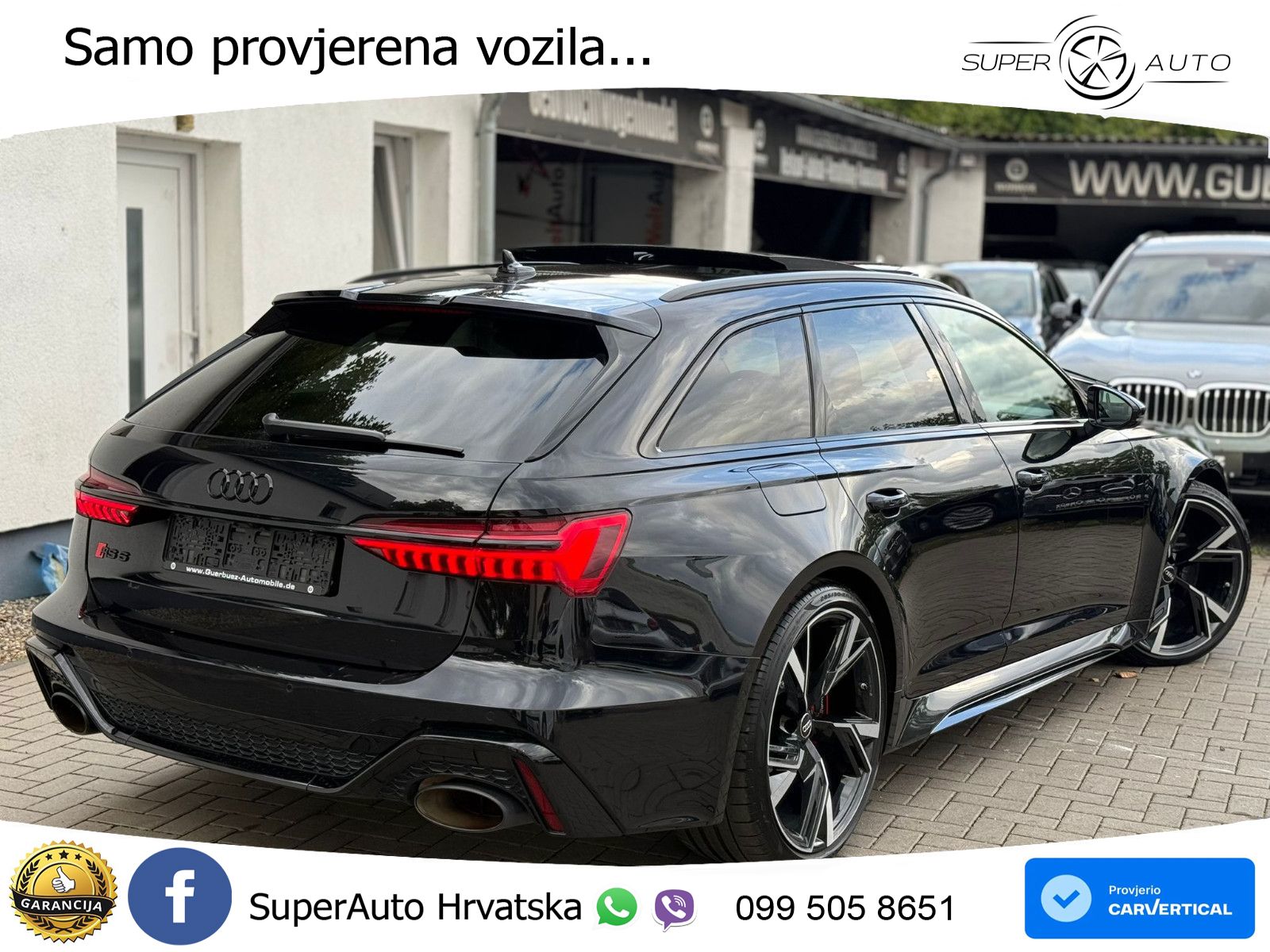 Audi RS6 Avant 4.0 TFSI V8 (600 KS) quattro Tiptronic LED+GR SJED+ACC