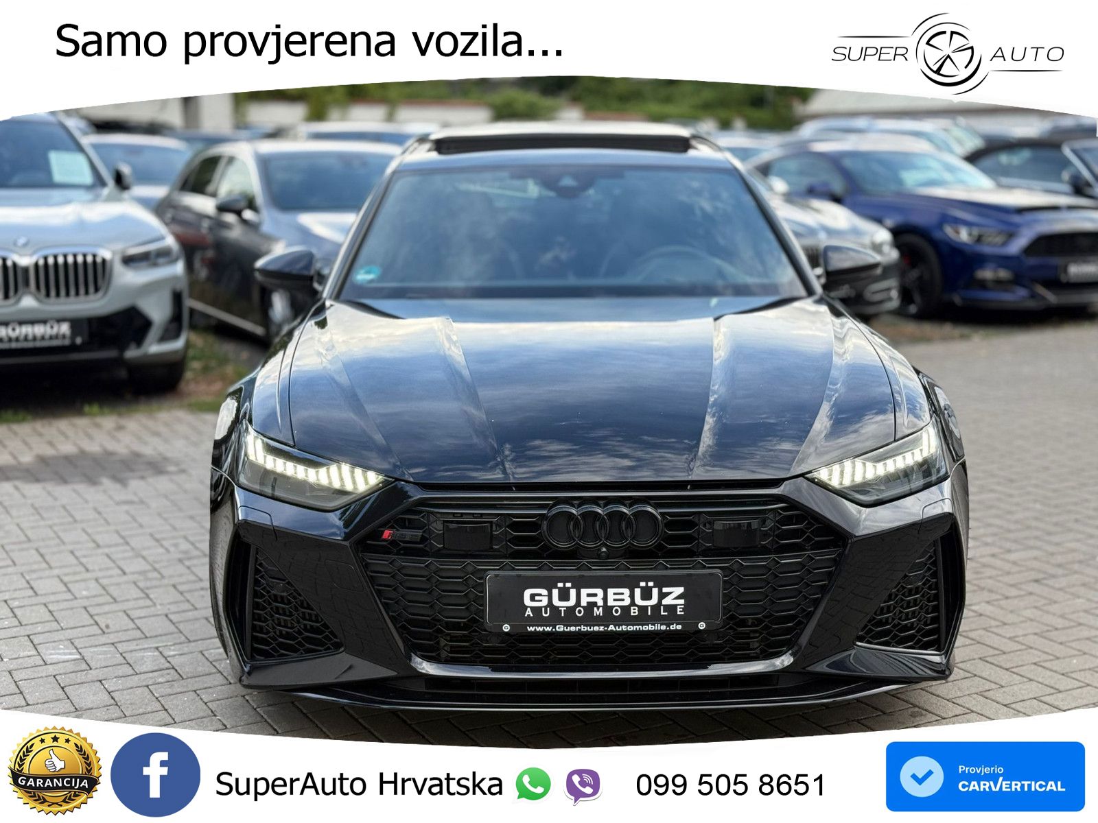 Audi RS6 Avant 4.0 TFSI V8 (600 KS) quattro Tiptronic LED+GR SJED+ACC