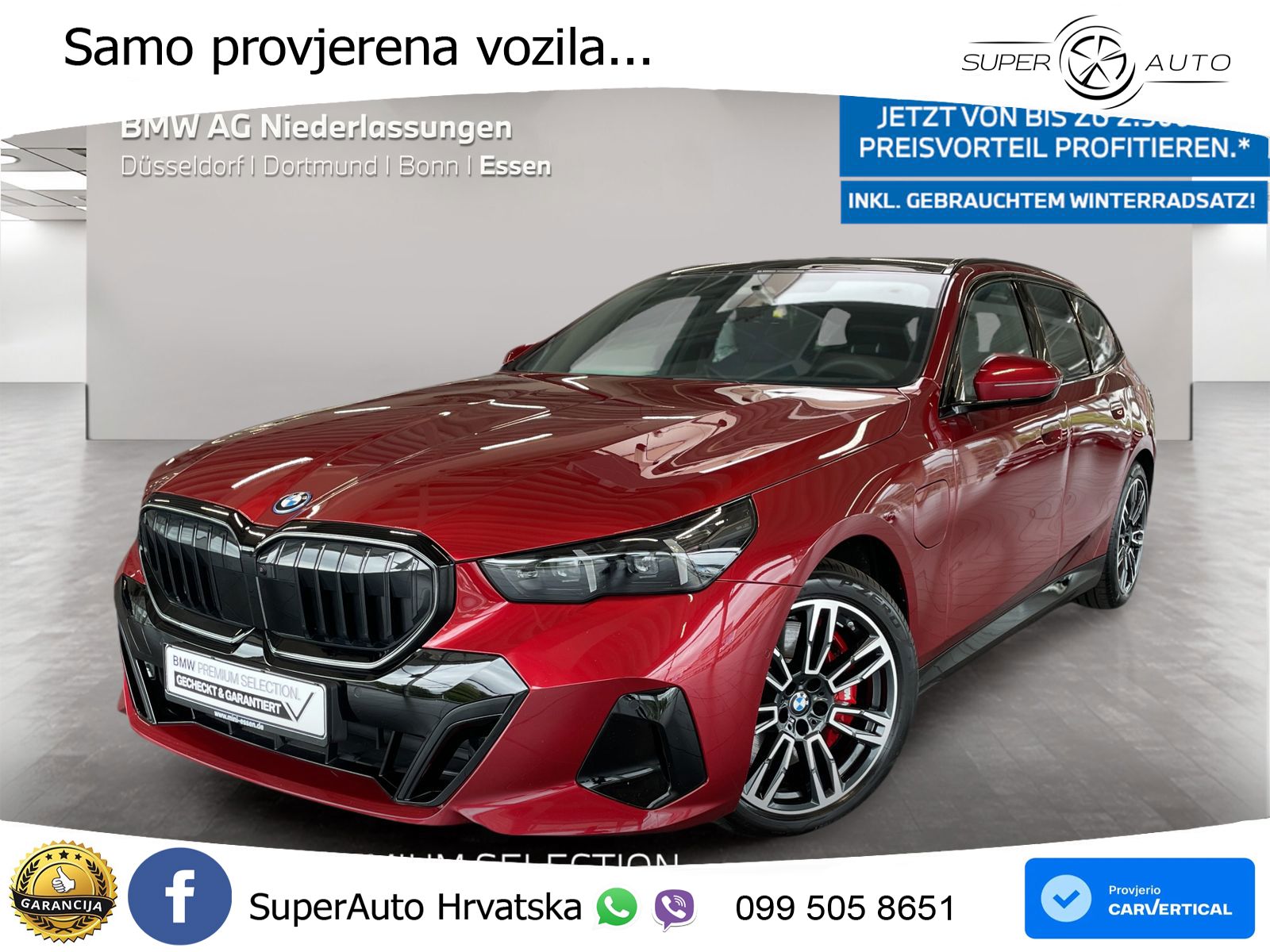 BMW 550e Touring (489 KS) xDrive Steptronic M Sport