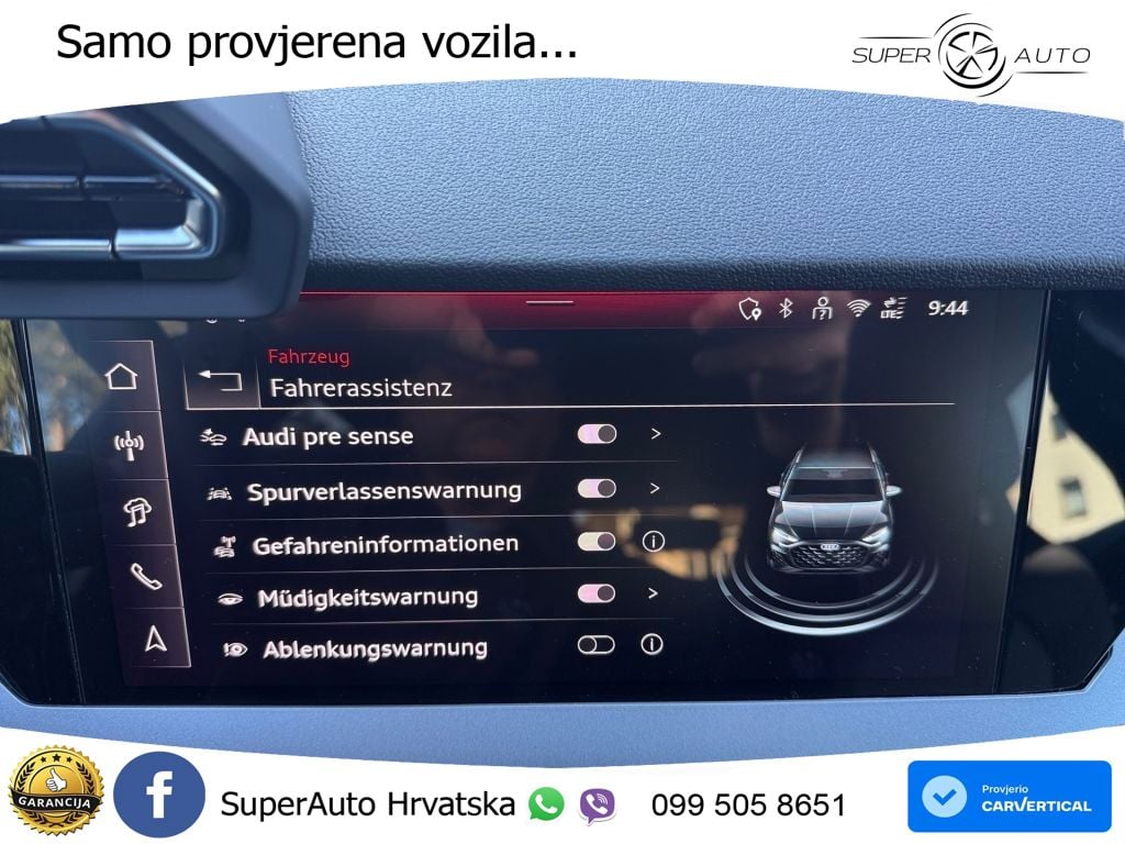 Audi A3 30 TFSI (116 KS)  S tronic advanced LED+GR SJED+ACC