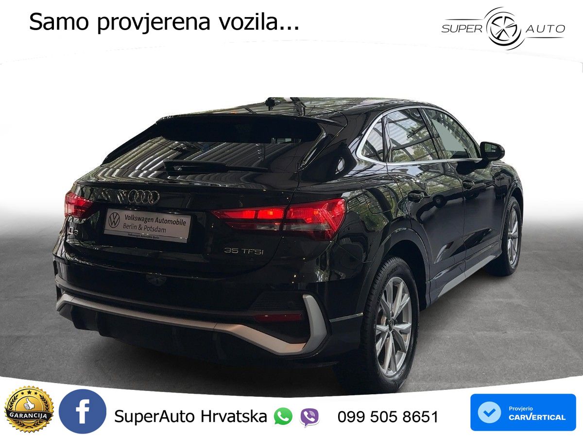 Audi Q3 II Sportback 35 TFSI (150 KS) S tronic S line