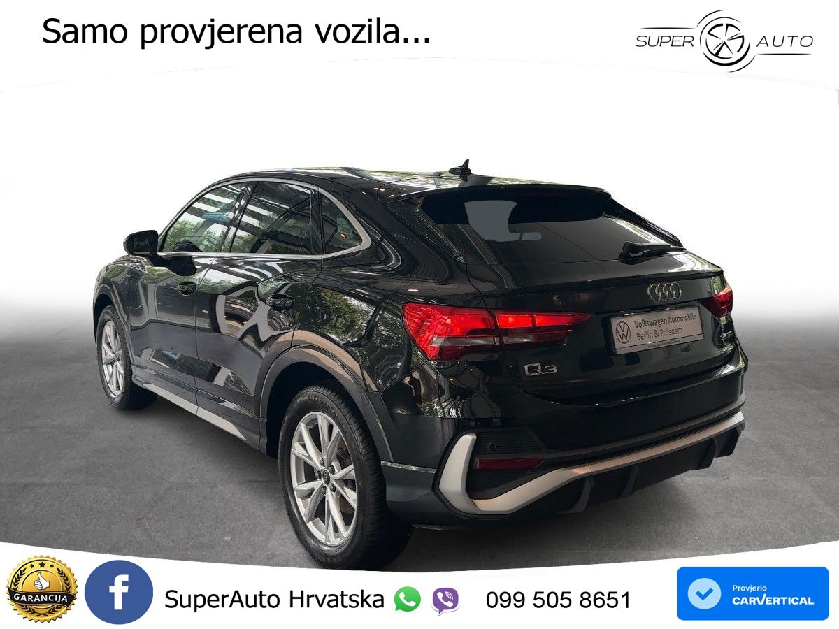 Audi Q3 II Sportback 35 TFSI (150 KS) S tronic S line