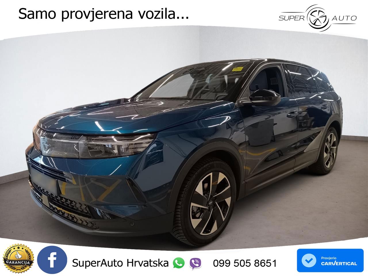 Opel Grandland 1.2 Turbo (145 KS) Hybrid eDCT GS LED+GR SJED+ACC